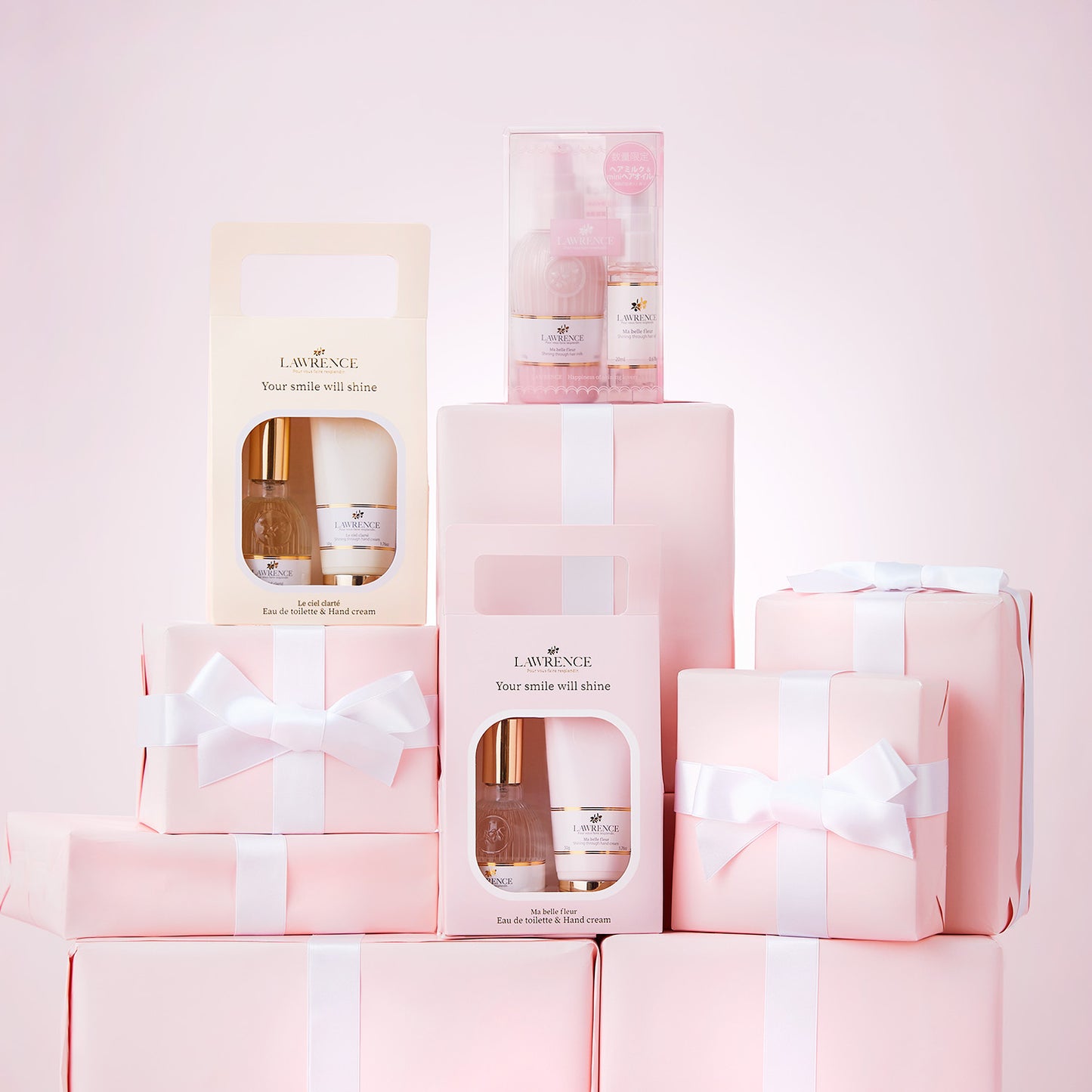 ハピネスオブシャイニングラバーズ マベルフルール(ヘアミルク110g / ヘアオイル20mL)