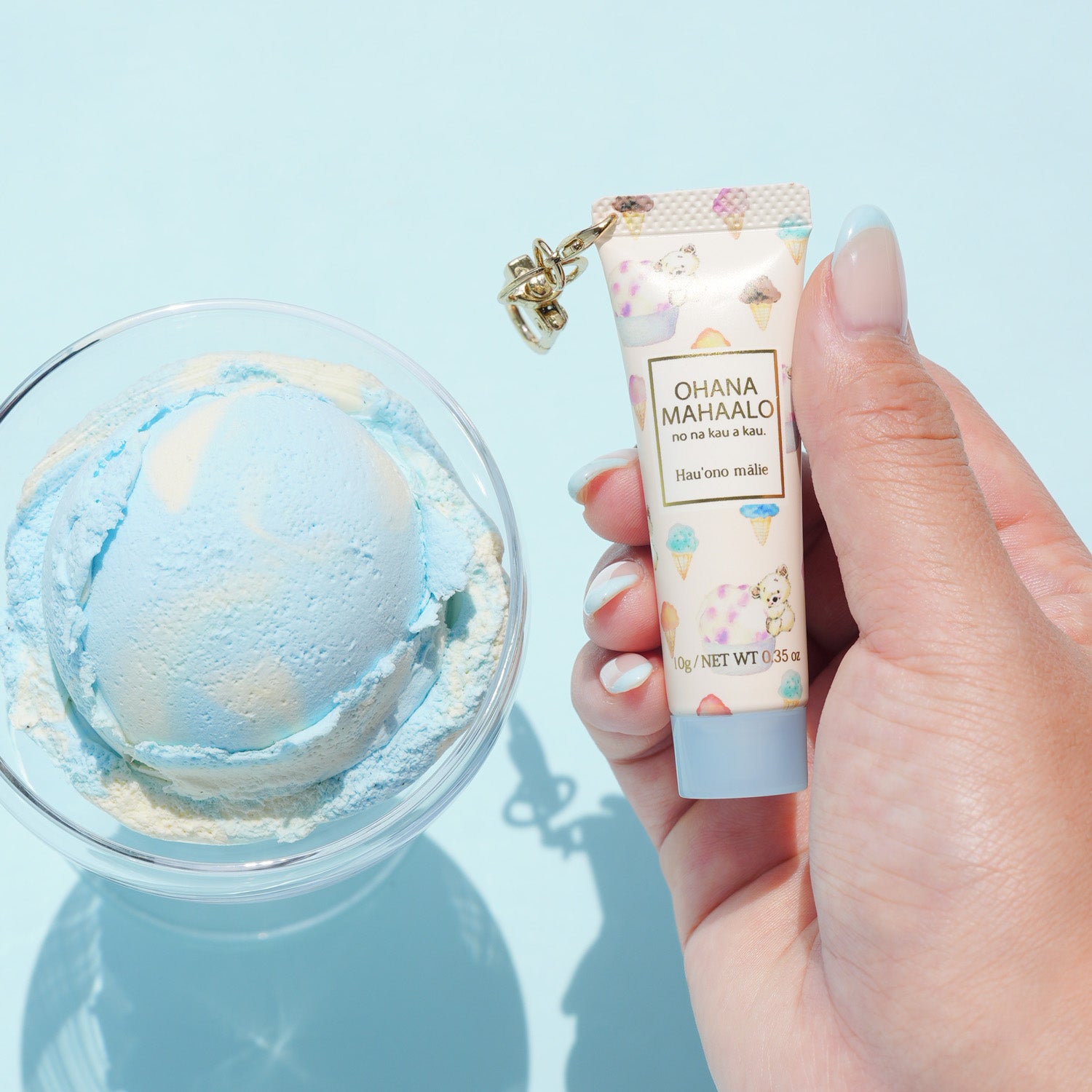 【5月11日12時発売】オハナ・マハロ フレグランス babyハンドクリーム ハウオノ マーリエ 10g