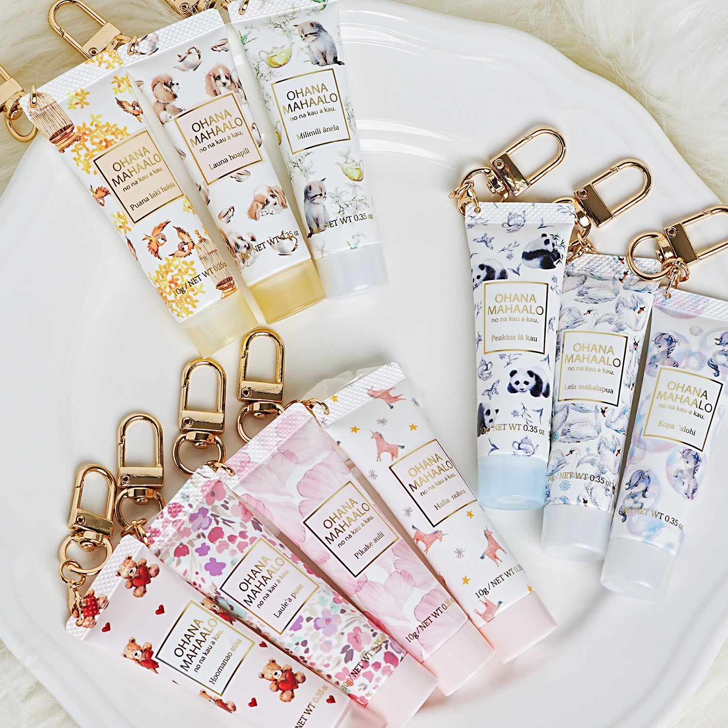 オハナ・マハロ babyハンドクリーム ピカケ アウリィ 10g