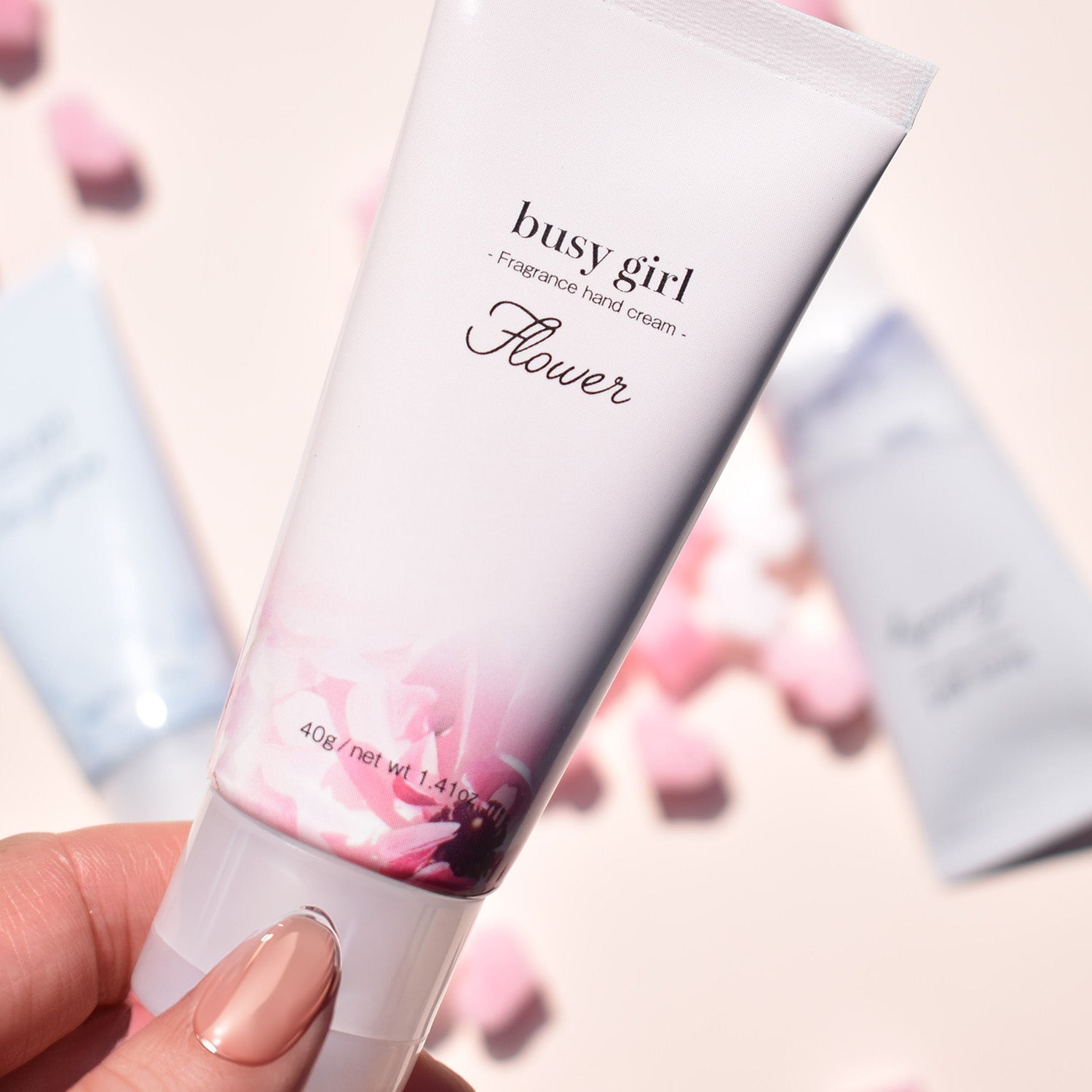 ビジーガール フレグランス ハンドクリーム フラワー 40g