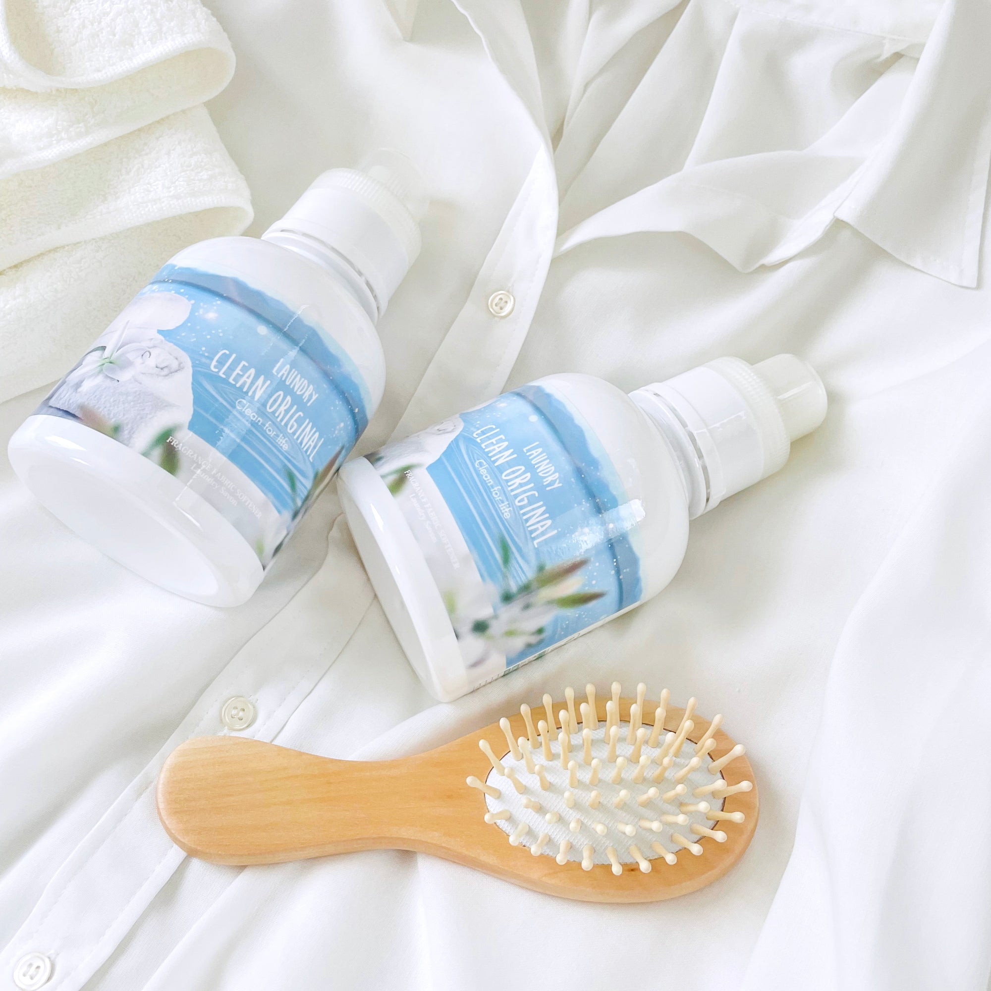 クリーンオリジナル フレグランスファブリックソフトナー〈ランドリーサボン〉 450mL