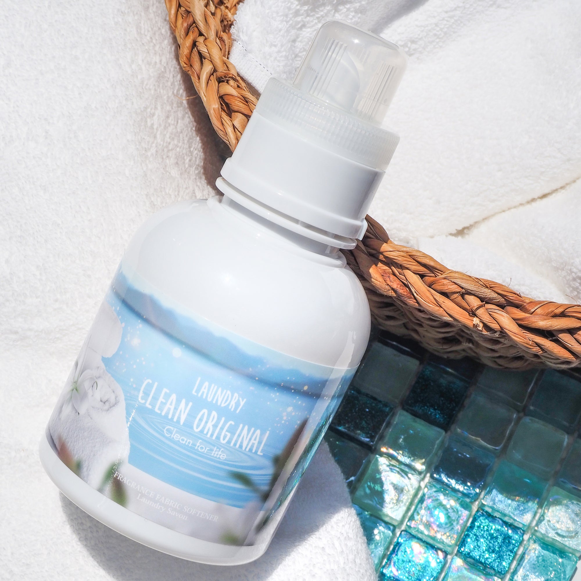 クリーンオリジナル フレグランスファブリックソフトナー〈ランドリーサボン〉 450mL