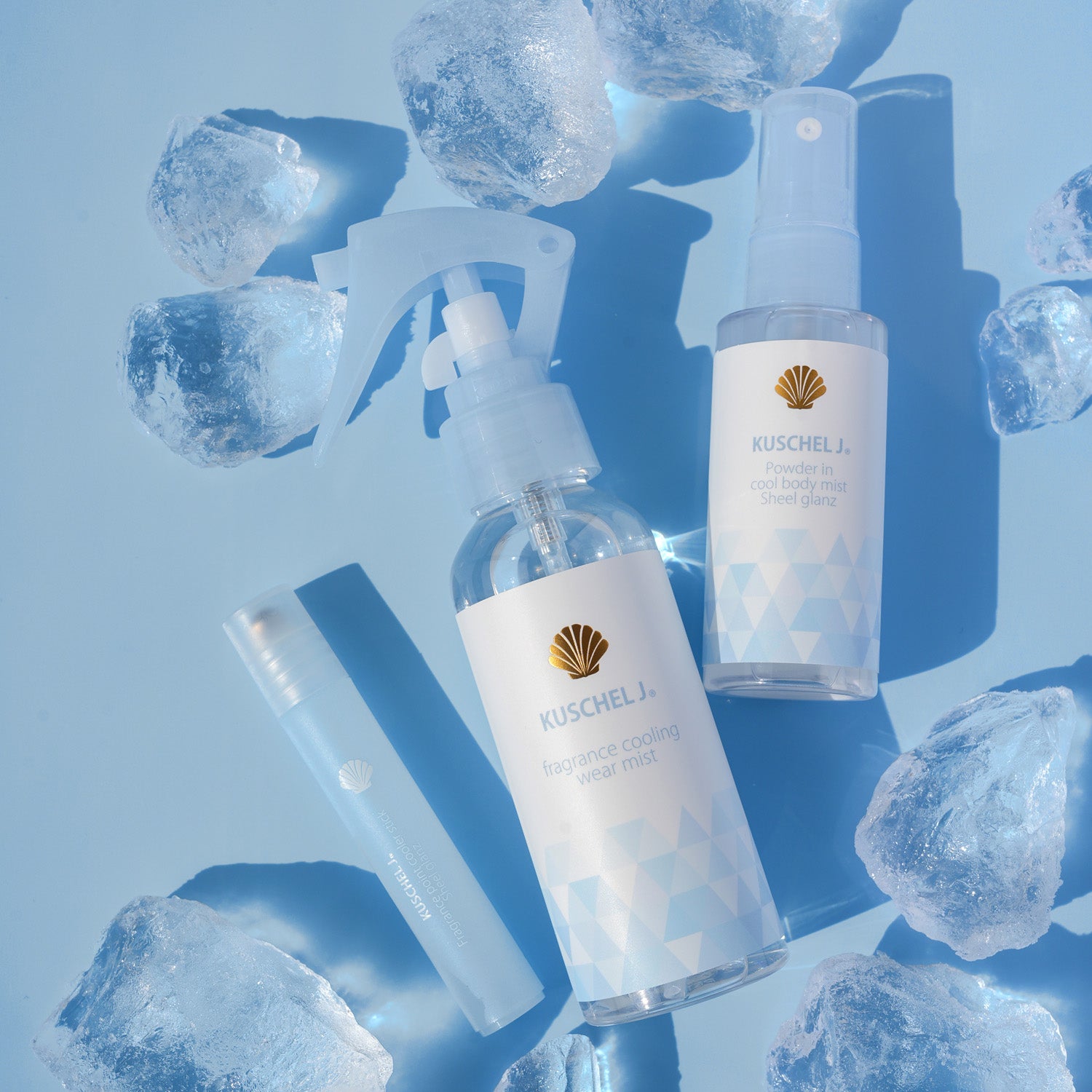 クシェルヨット クールボディミスト & アームカバーセット 50mL/冷感アームカバー1組