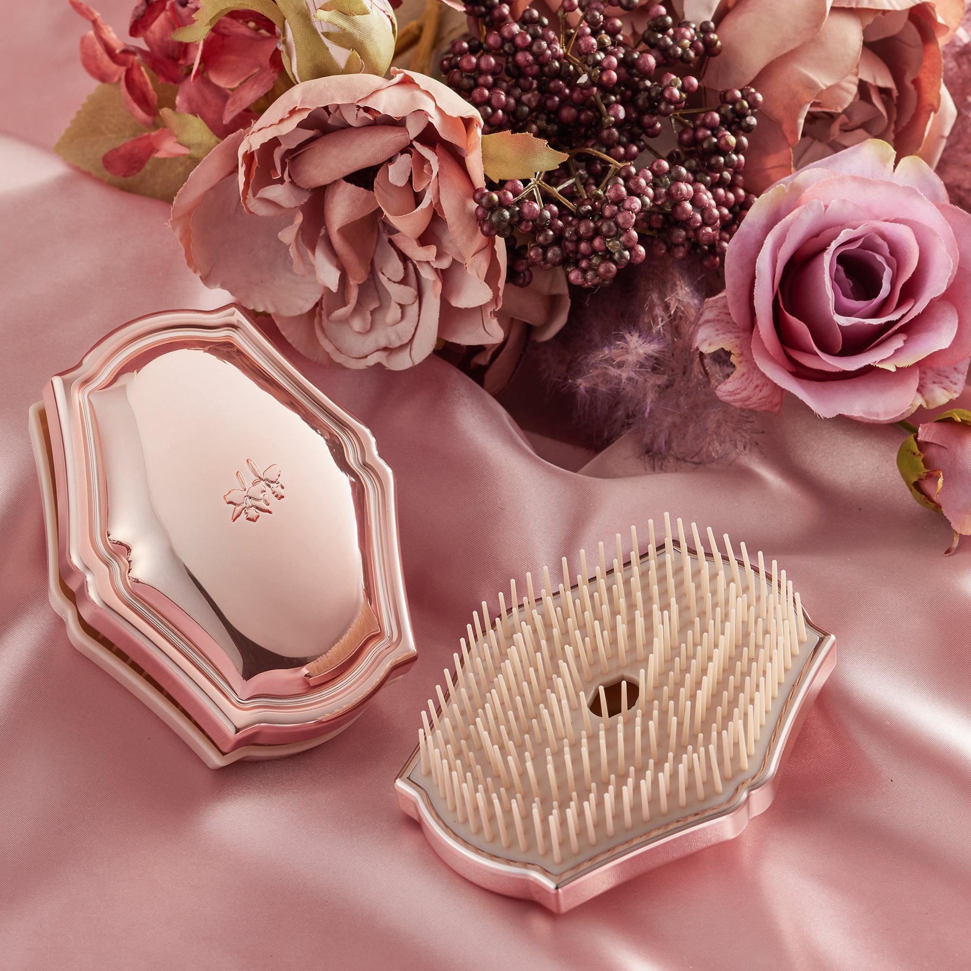 ロウレンス シャイニングスルーヘアブラシ