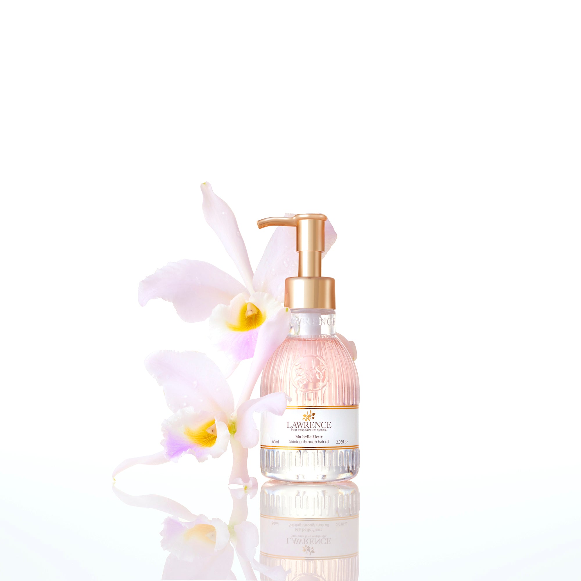 ロウレンス シャイニングスルーヘアオイル マベルフルール〈Moisturizing〉 60mL