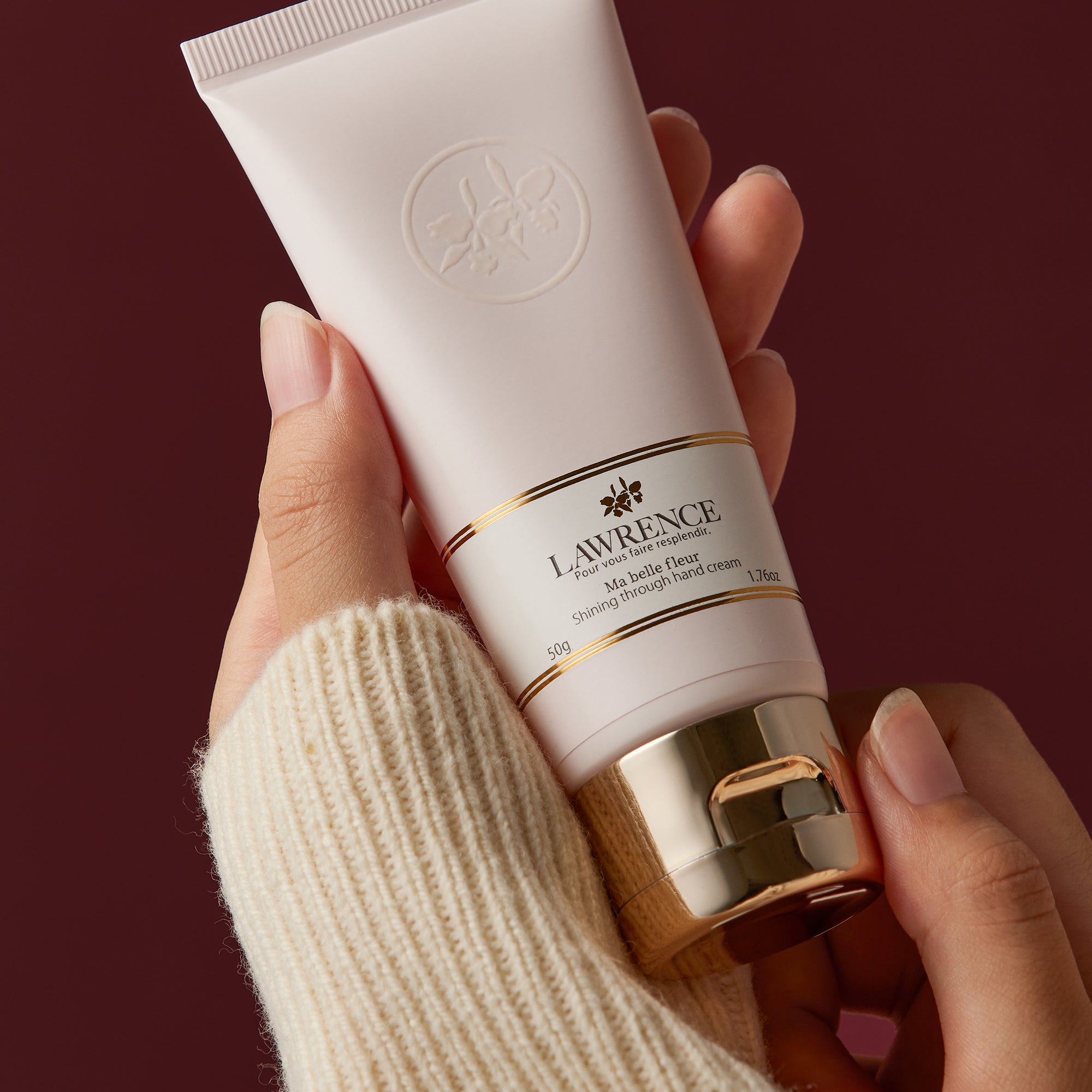 ロウレンス シャイニングスルーハンドクリーム マベルフルール(スムースタイプ) 50g