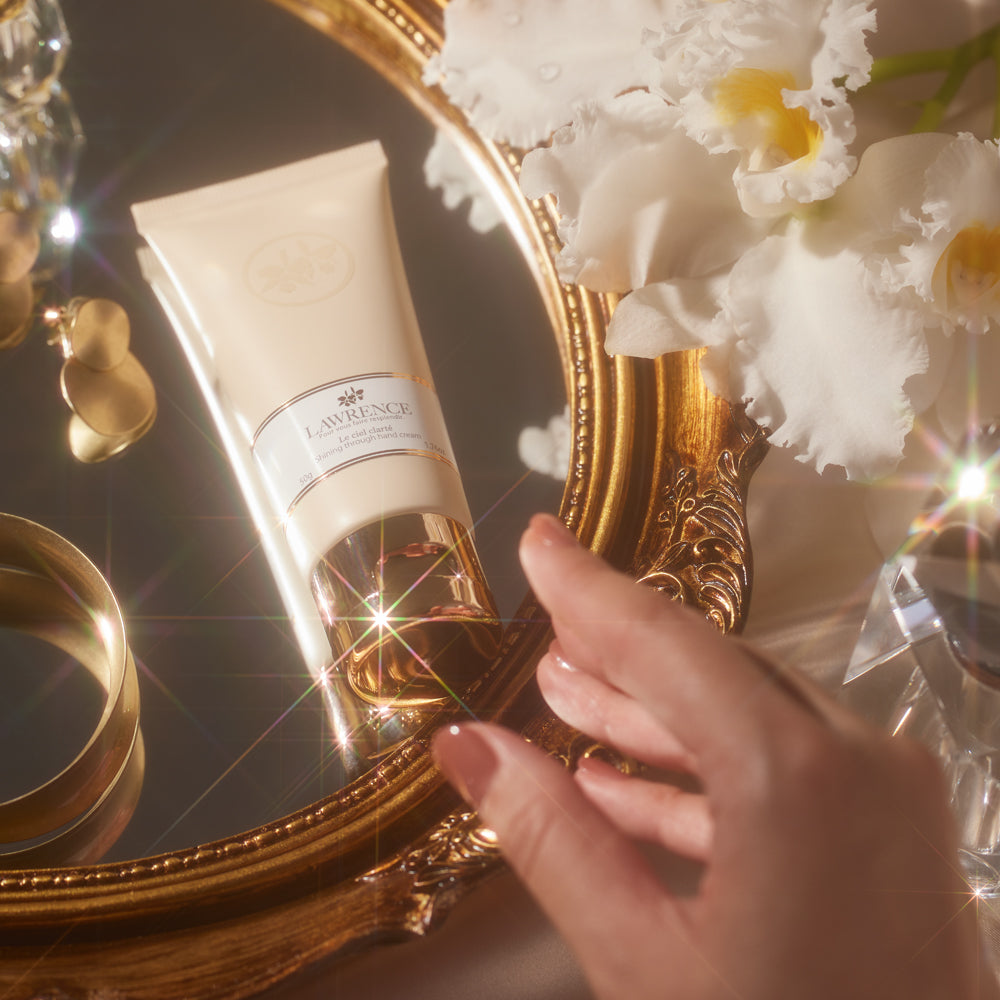 ロウレンス シャイニングスルーハンドクリーム ルシェルクラーテ(モイストタイプ) 50g