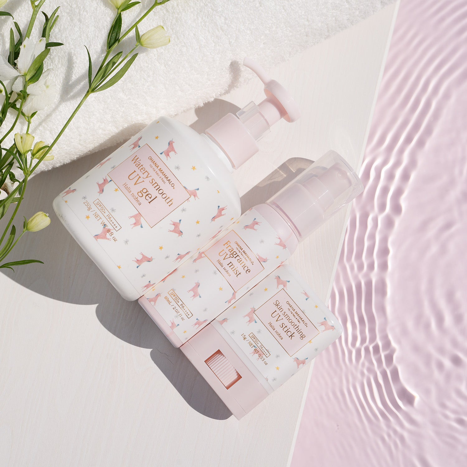 オハナ・マハロ フレグランスUVミスト ハリーア ノヘア 60mL