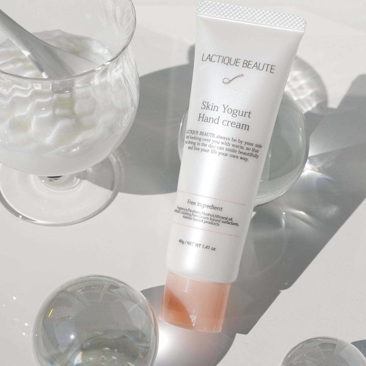 【10月6日12時発売】ラクティックボーテ スキンヨーグルト ハンドクリーム(無香料) 40g