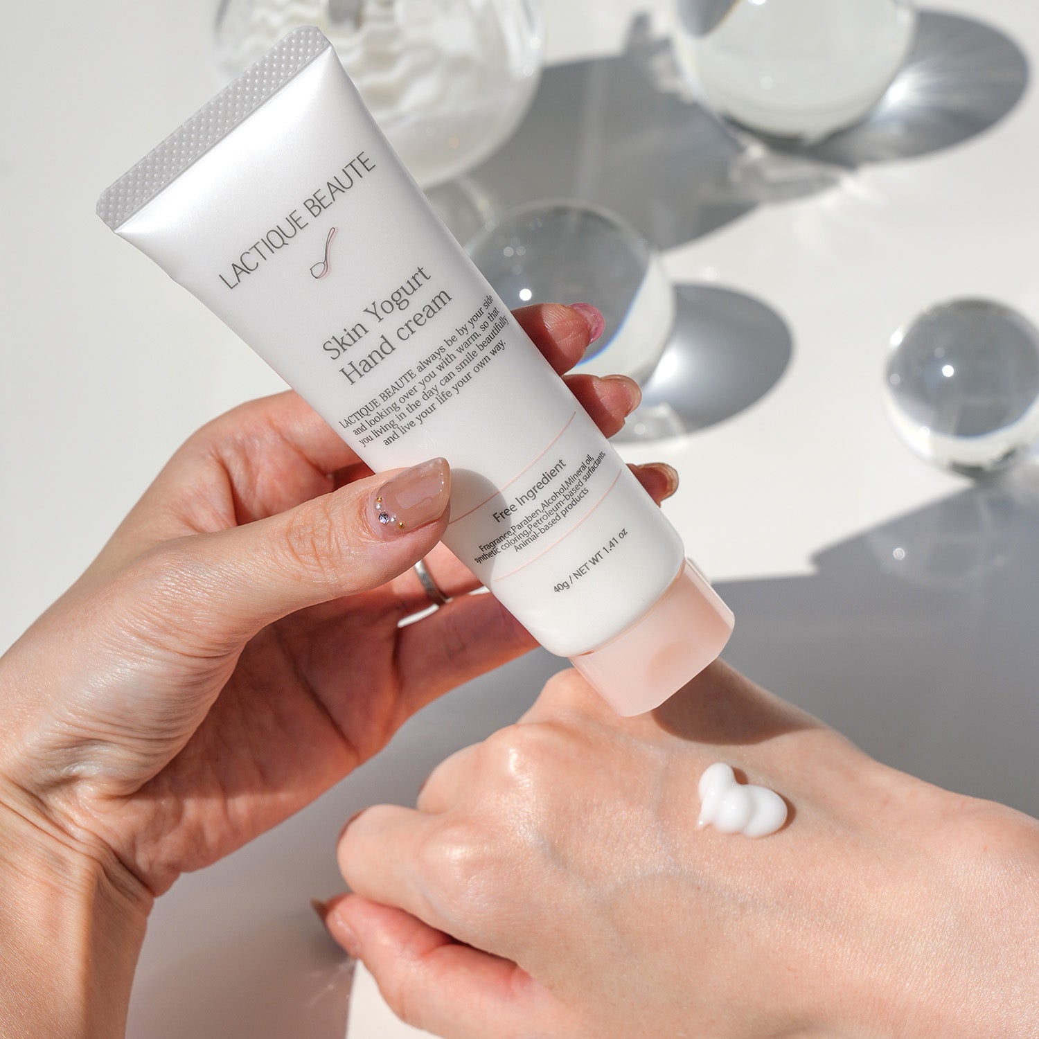 【10月6日12時発売】ラクティックボーテ スキンヨーグルト ハンドクリーム(無香料) 40g
