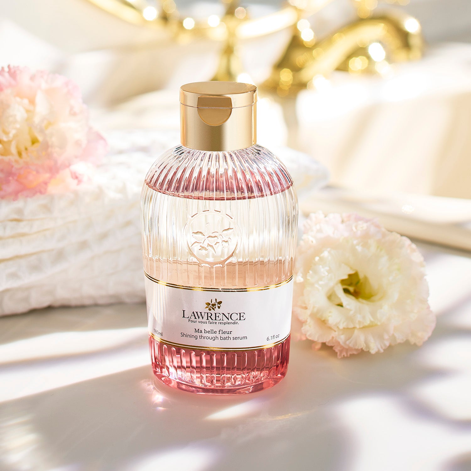 ロウレンス シャイニングスルーバスセラム マベルフルール 180mL