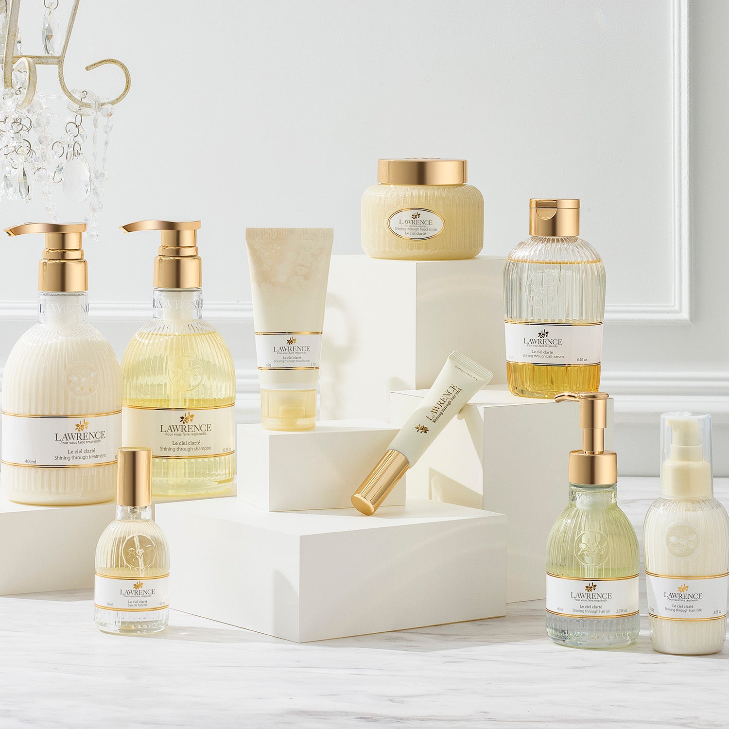 ロウレンス シャイニングスルーヘアミルク ルシェルクラーテ 110g