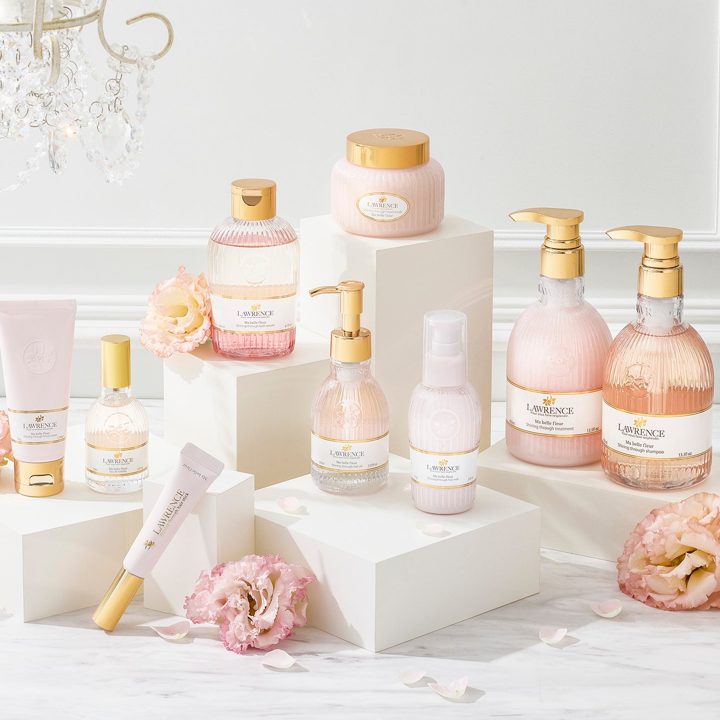 ロウレンス シャイニングスルーヘアミルク マベルフルール 110g