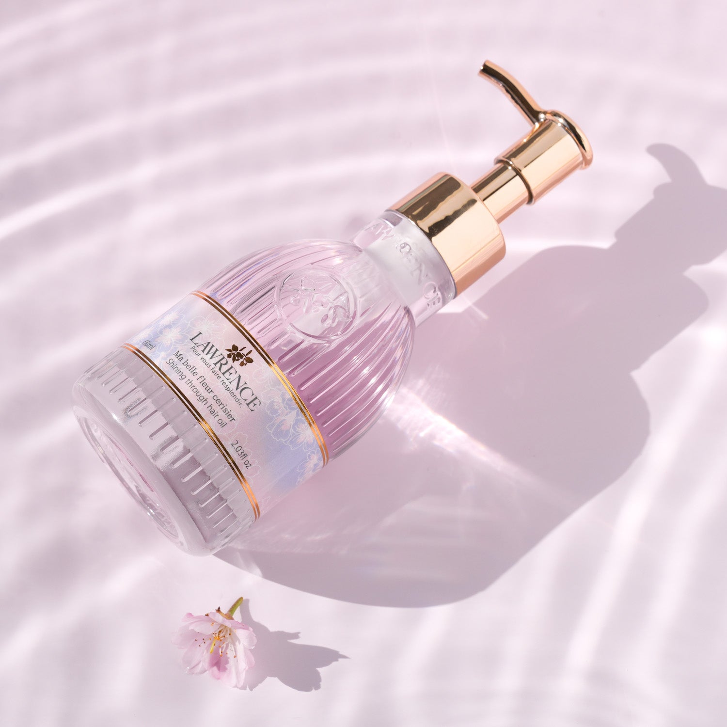 【12月22日12時発売】ロウレンス シャイニングスルーヘアオイル マベルフルール スリジエ(スムースタイプ) 60mL