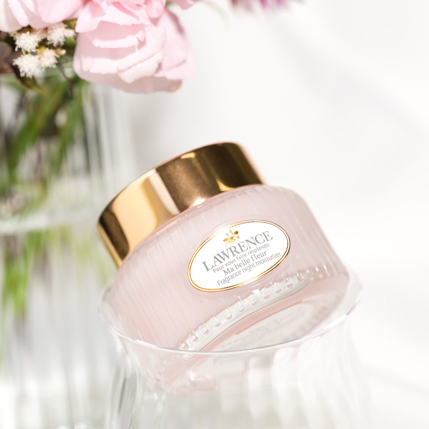 【10月20日12時発売】ロウレンス フレグランス ナイト モイスチャライザー マベルフルール〈ボディクリーム〉 40g