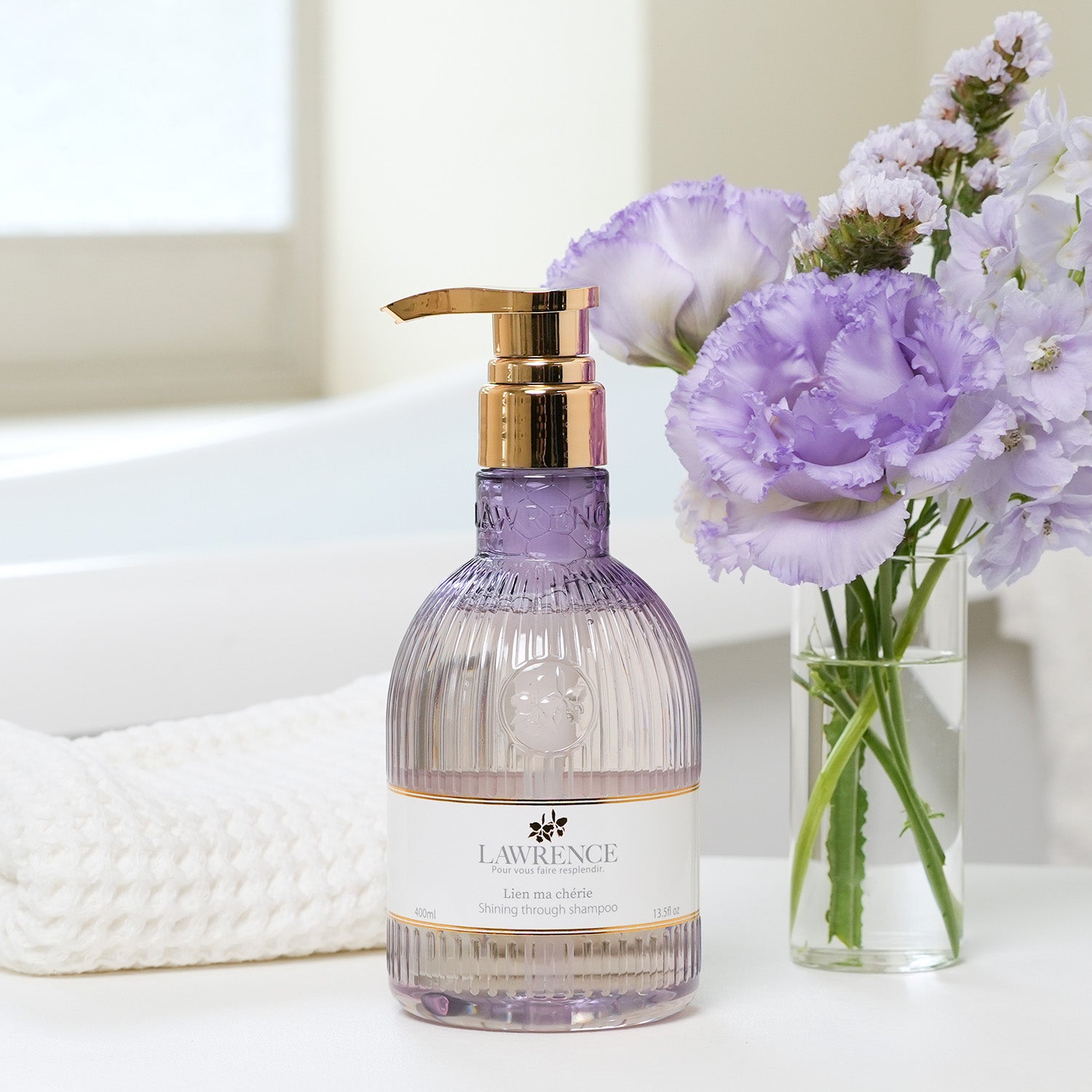 【9月1日12時発売】ロウレンス シャイニングスルーシャンプー リアンマシェリ(レイヤードモイストタイプ) 400ml