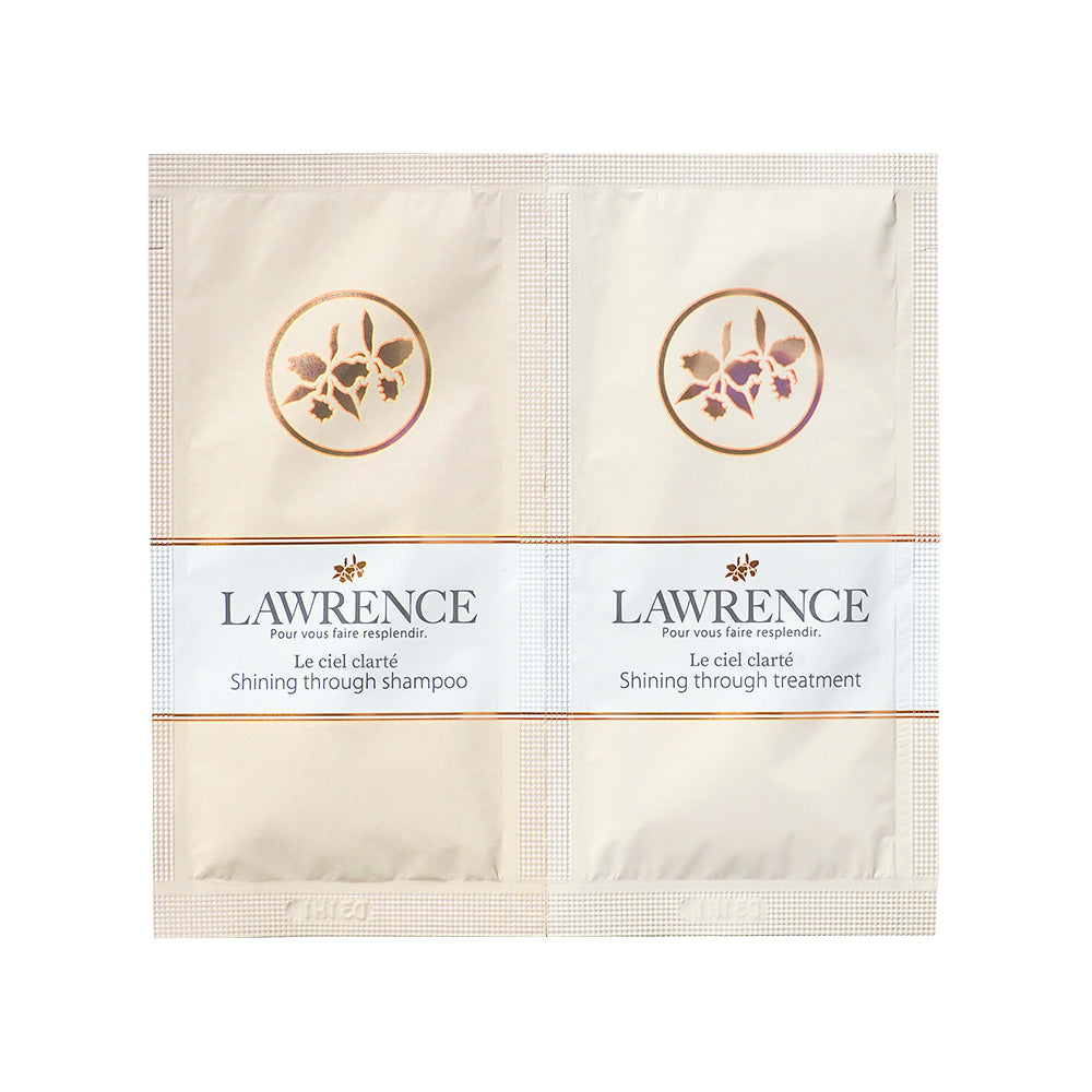 ロウレンス シャイニングスルーシャンプー&トリートメント ルシェルクラーテ トライアルセット (モイストタイプ) 各10mL
