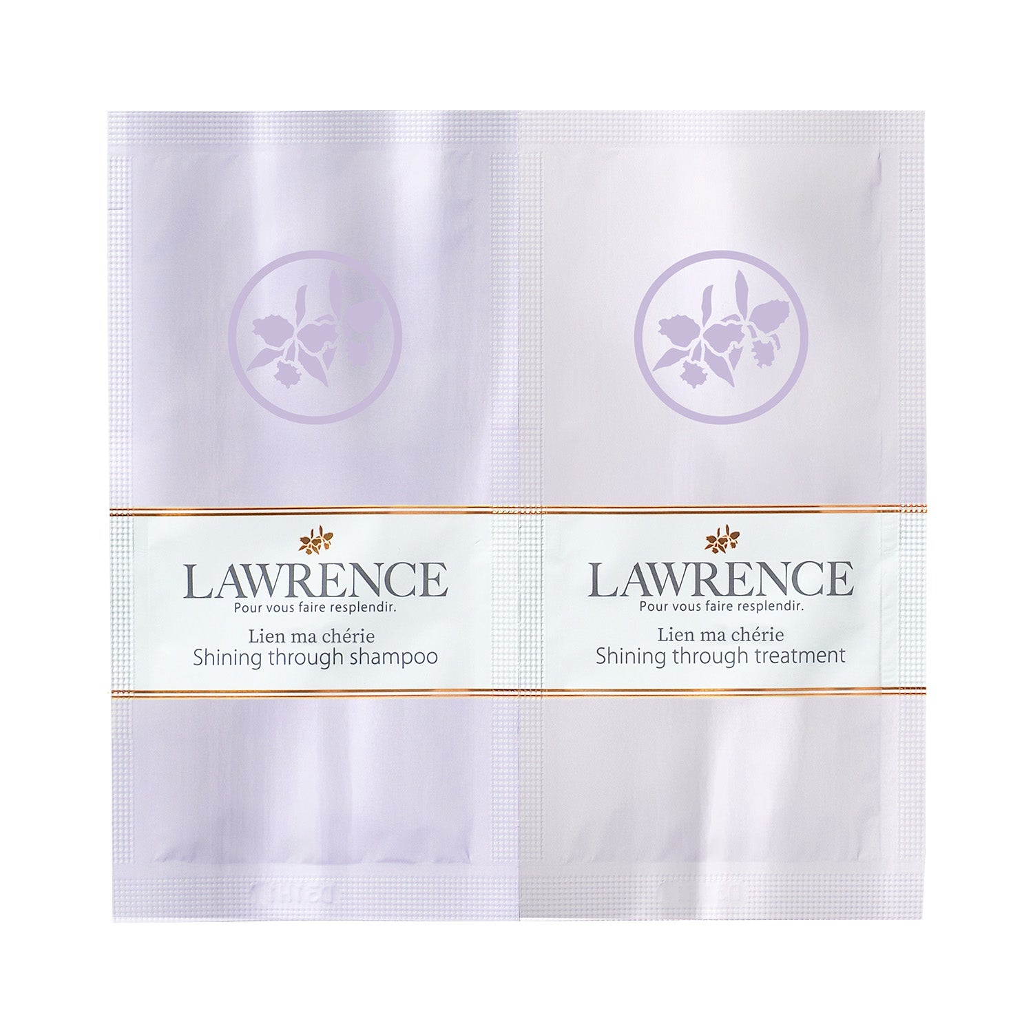 【9月1日12時発売】ロウレンス シャイニングスルーシャンプー&トリートメント リアンマシェリ トライアルセット (モイストタイプ) 各10mL
