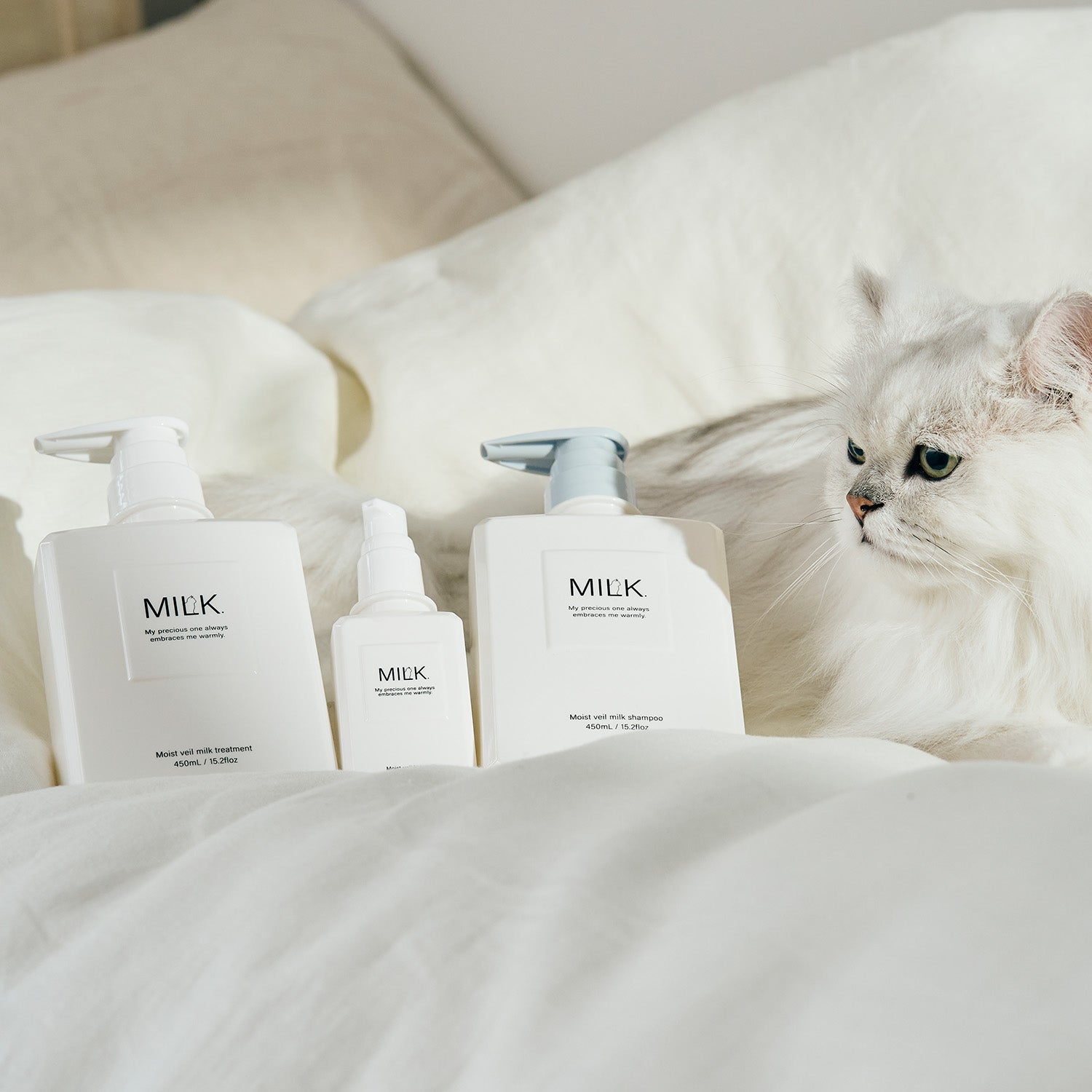 ミルク モイストヴェール シャンプー<無香料> 450ml