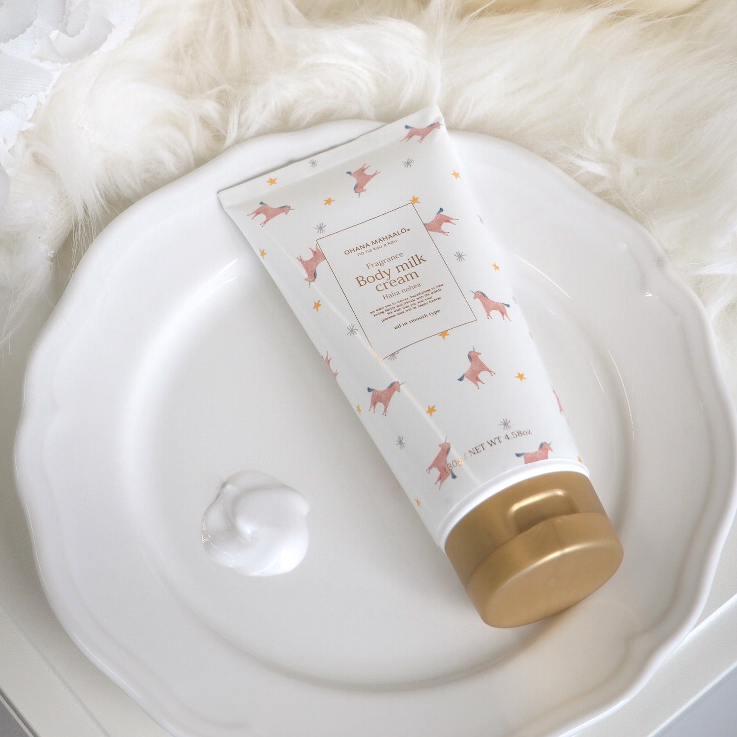 オハナ・マハロ フレグランス ボディミルククリーム ハリーア ノヘア 130g