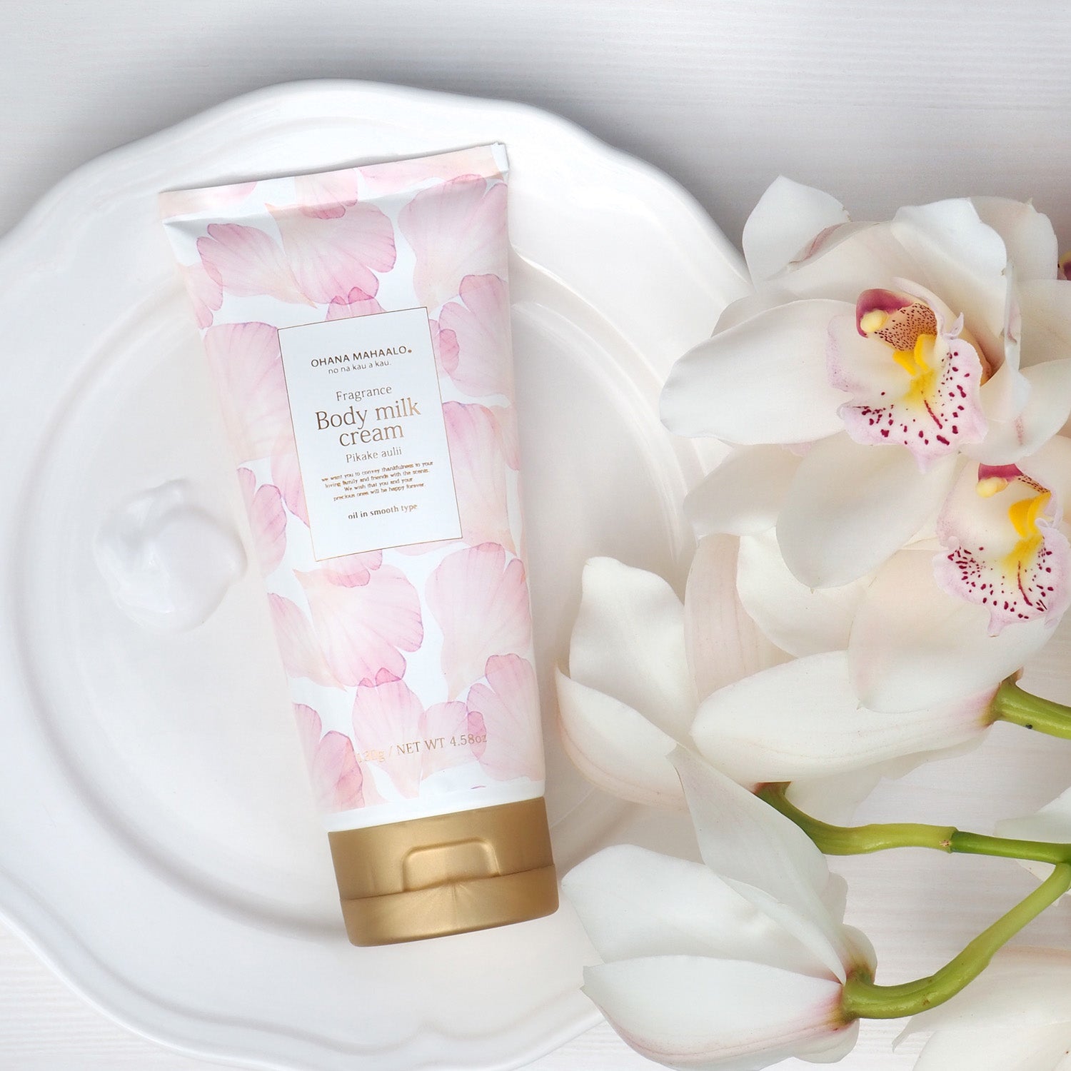 オハナ・マハロ フレグランス ボディミルククリーム ピカケ アウリィ 130g