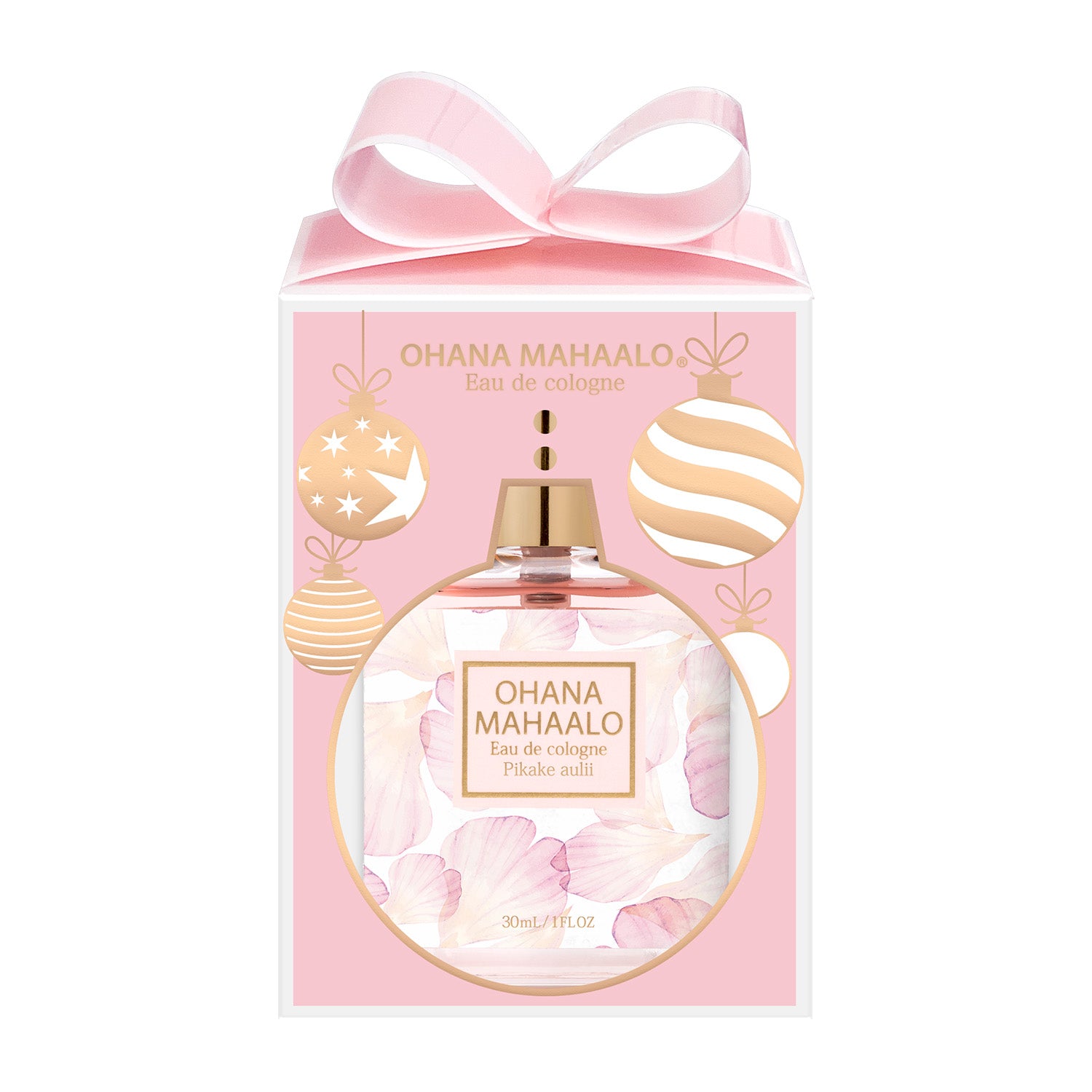 【11月10日12時発売】限定Xmasパッケージ:オハナ・マハロ オーデコロン〈ピカケ アウリィ〉 30mL