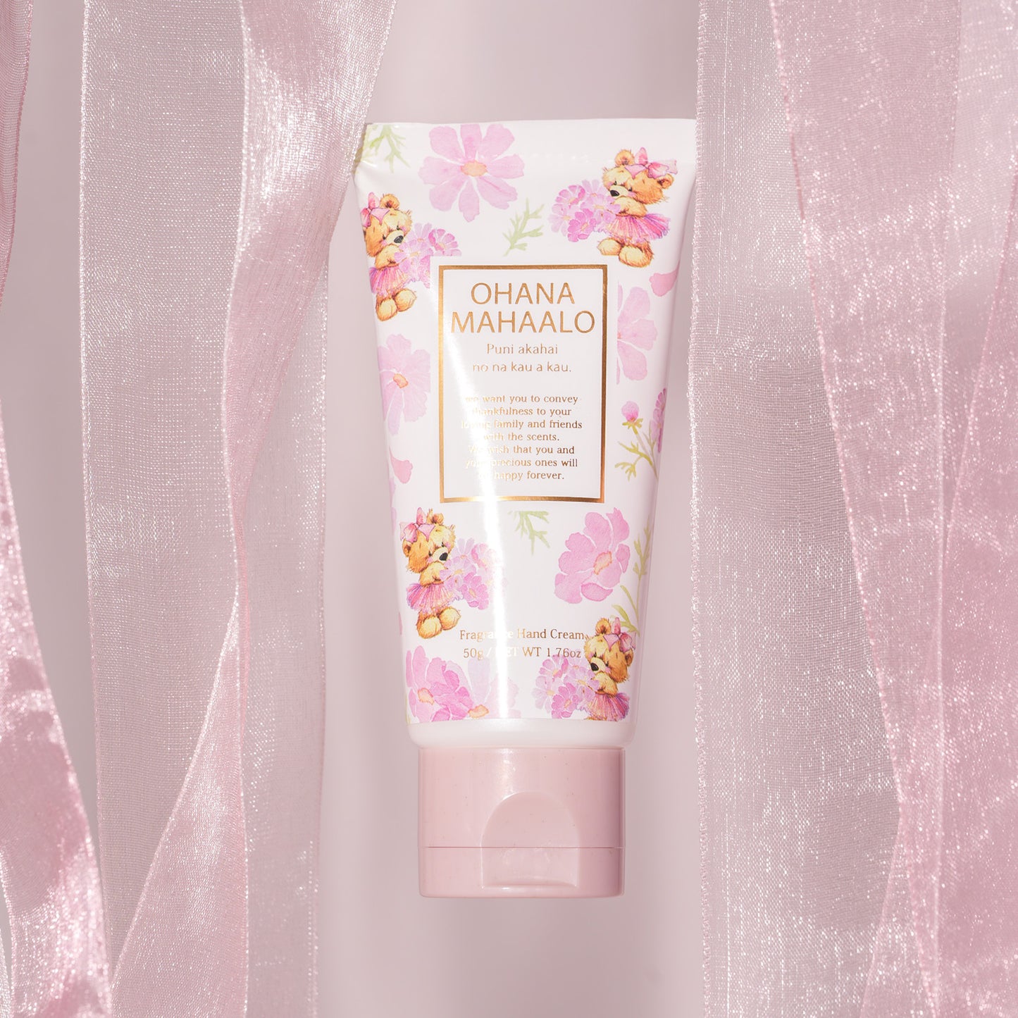 【8月8日12時発売】オハナ・マハロ フレグランス ハンドクリーム プニ アカハイ 50g