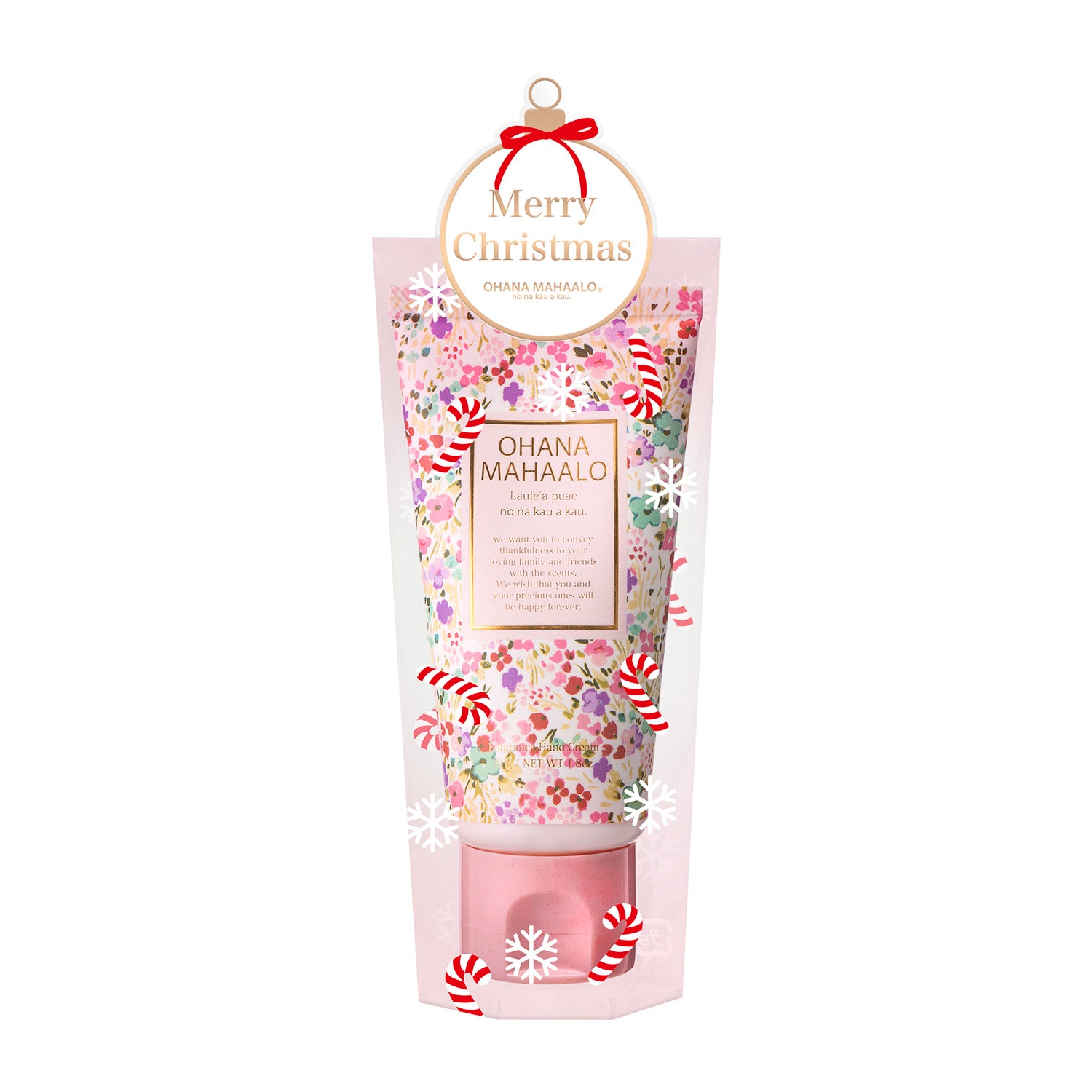 【11月10日12時発売】限定Xmasパッケージ:オハナ・マハロ フレグランス ハンドクリーム ラウレア ピュア 50g