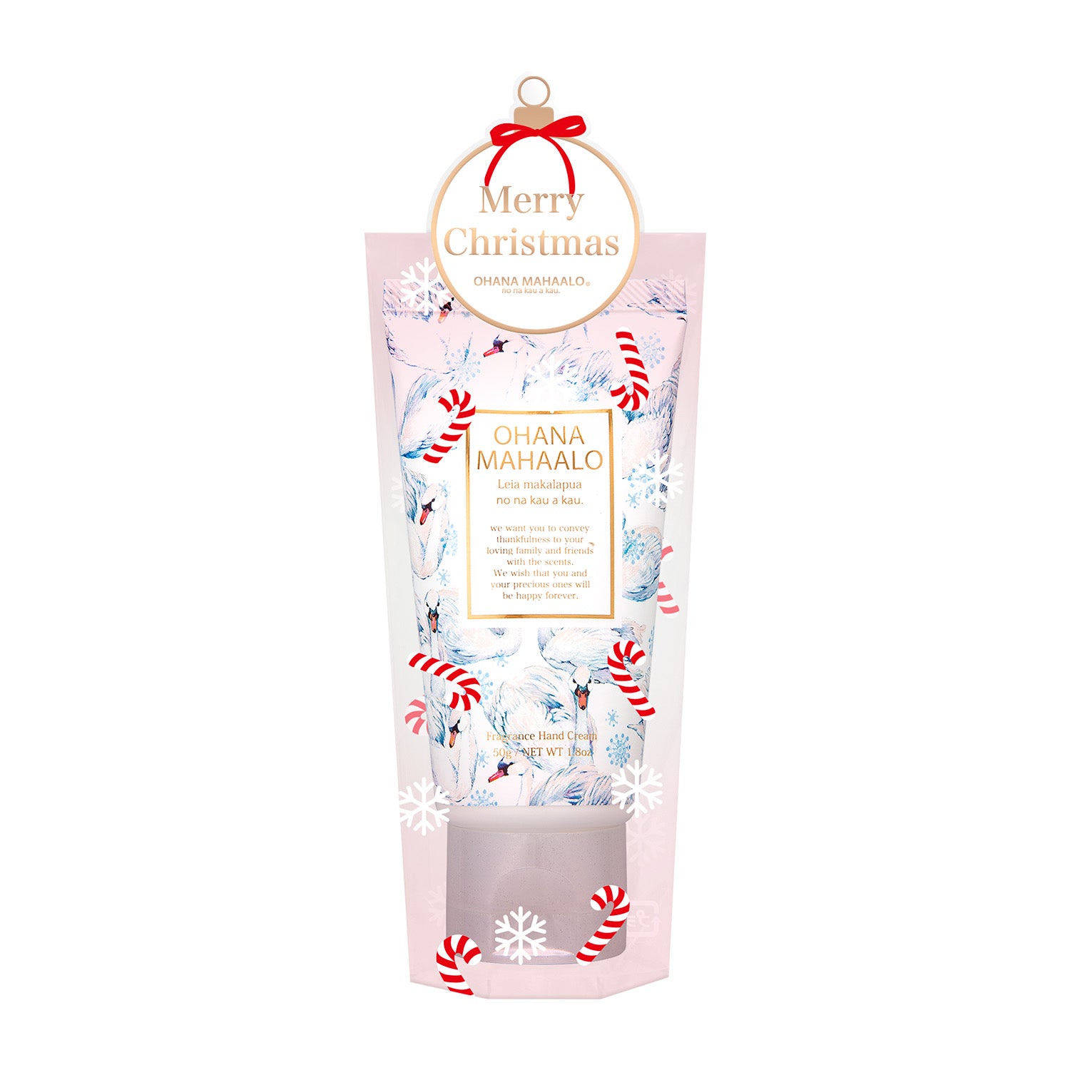 【11月10日12時発売】限定Xmasパッケージ:オハナ・マハロ フレグランス ハンドクリーム レイア マカラプア 50g