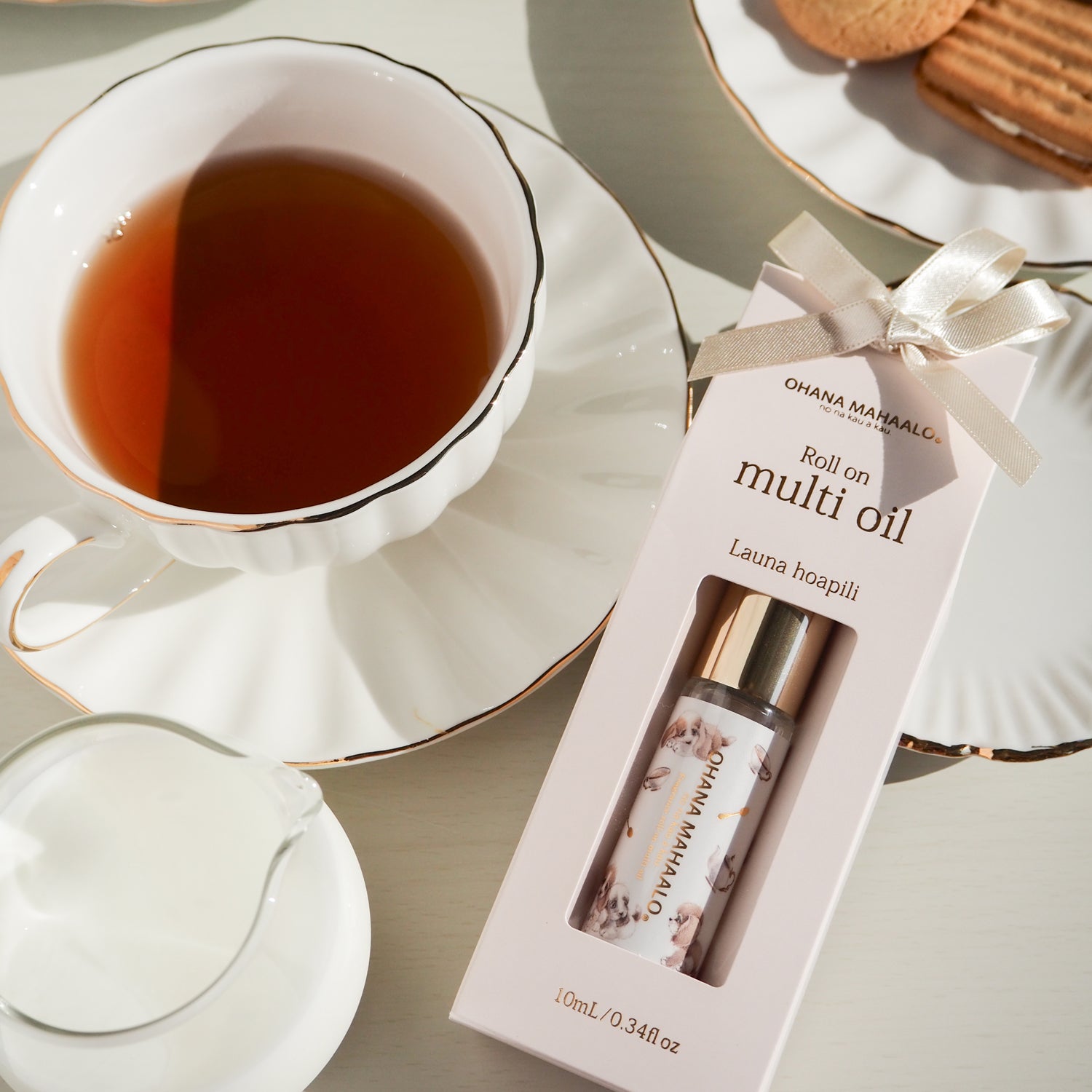 【30%OFF】オハナ・マハロ フレグランス ロールオンマルチオイル ラウナ ホアピリ 〈美容オイル〉 10mL
