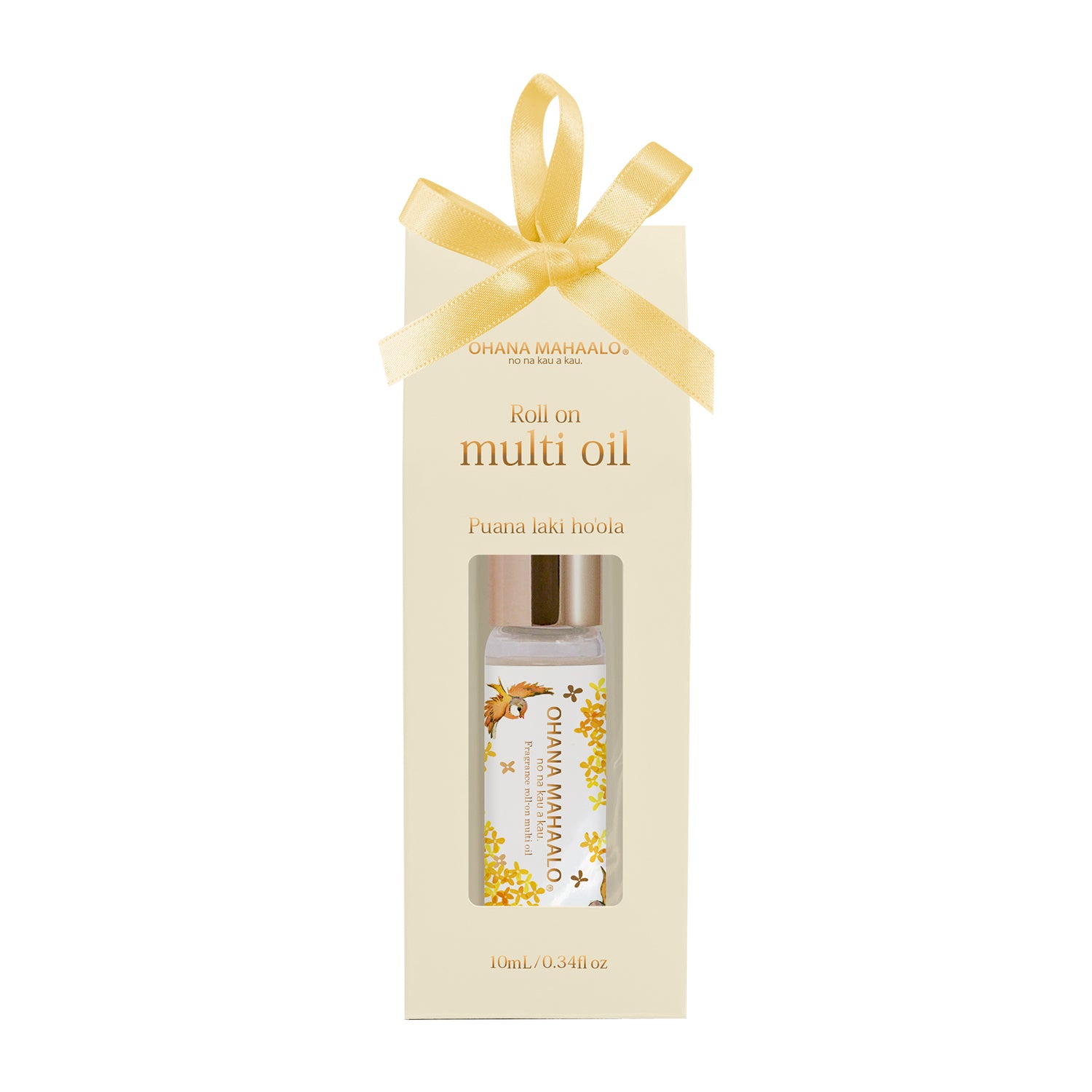 【30%OFF】2024オハナ・マハロ フレグランス ロールオンマルチオイル〈プアナラキ ホオラ〉 10mL