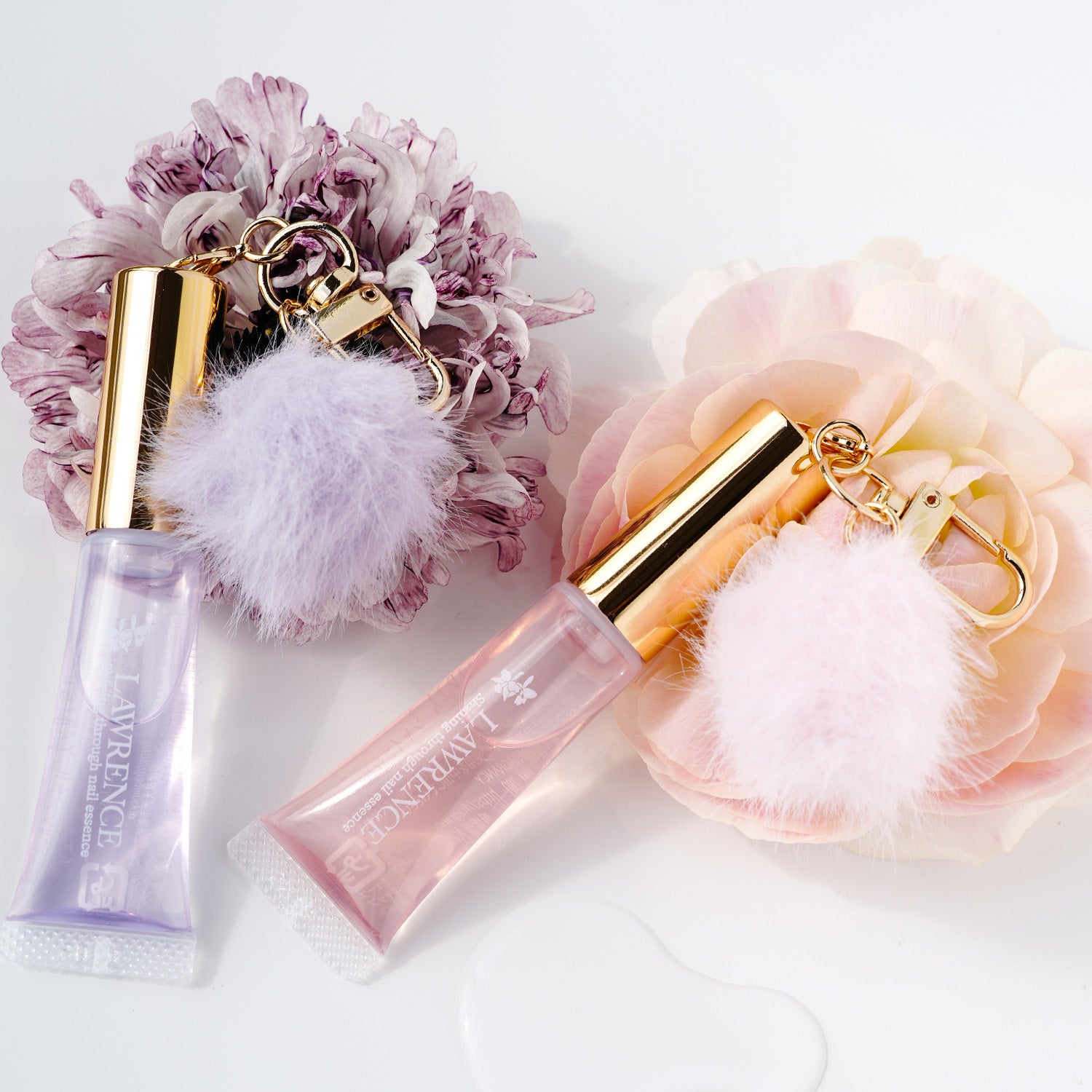 【3月2日12時発売】ロウレンス　シャイニングスルーネイルエッセンス　マベルフルール　5mL