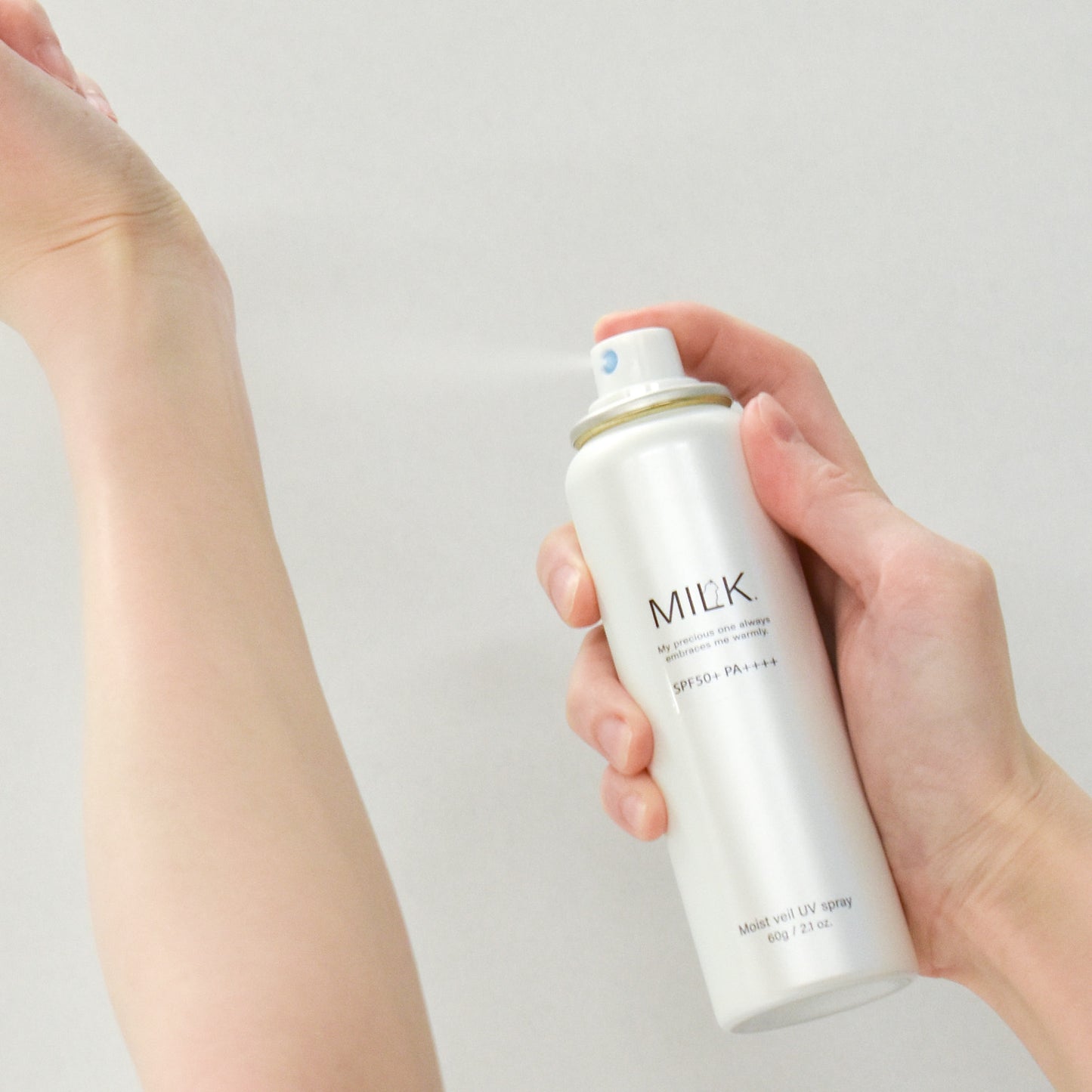 【3月30日12時発売】ミルク　モイストヴェール　UVスプレー［日やけ止めスプレー］60g
