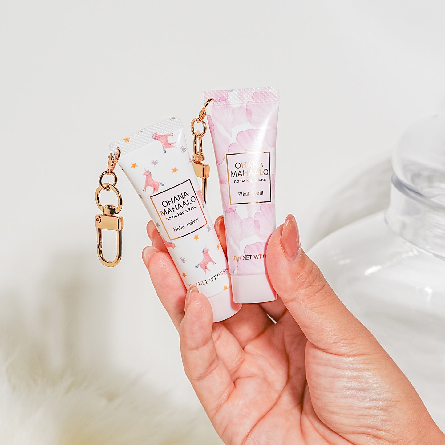 【9月5日12時発売】オハナ・マハロ　babyハンドクリーム　ピカケ　アウリィ　10g