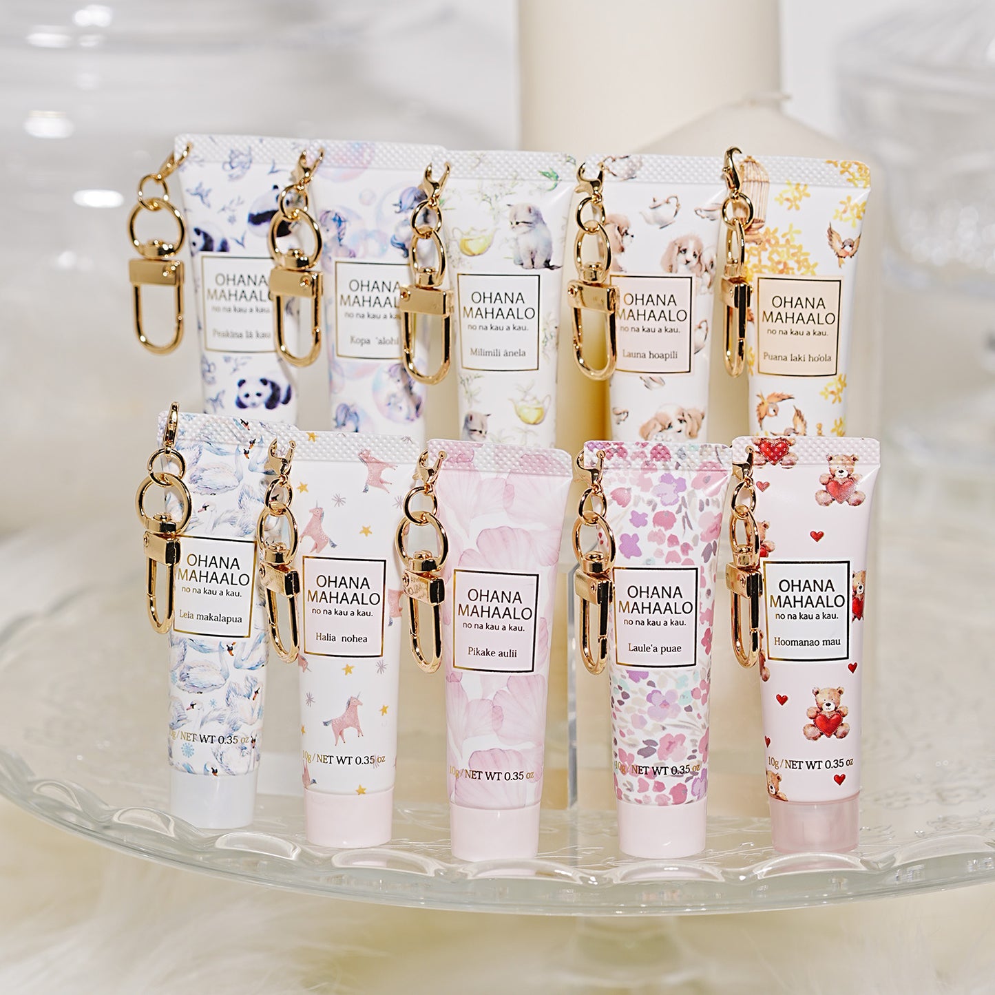 【9月5日12時発売】オハナ・マハロ　babyハンドクリーム　プアナラキ　ホオラ　10g