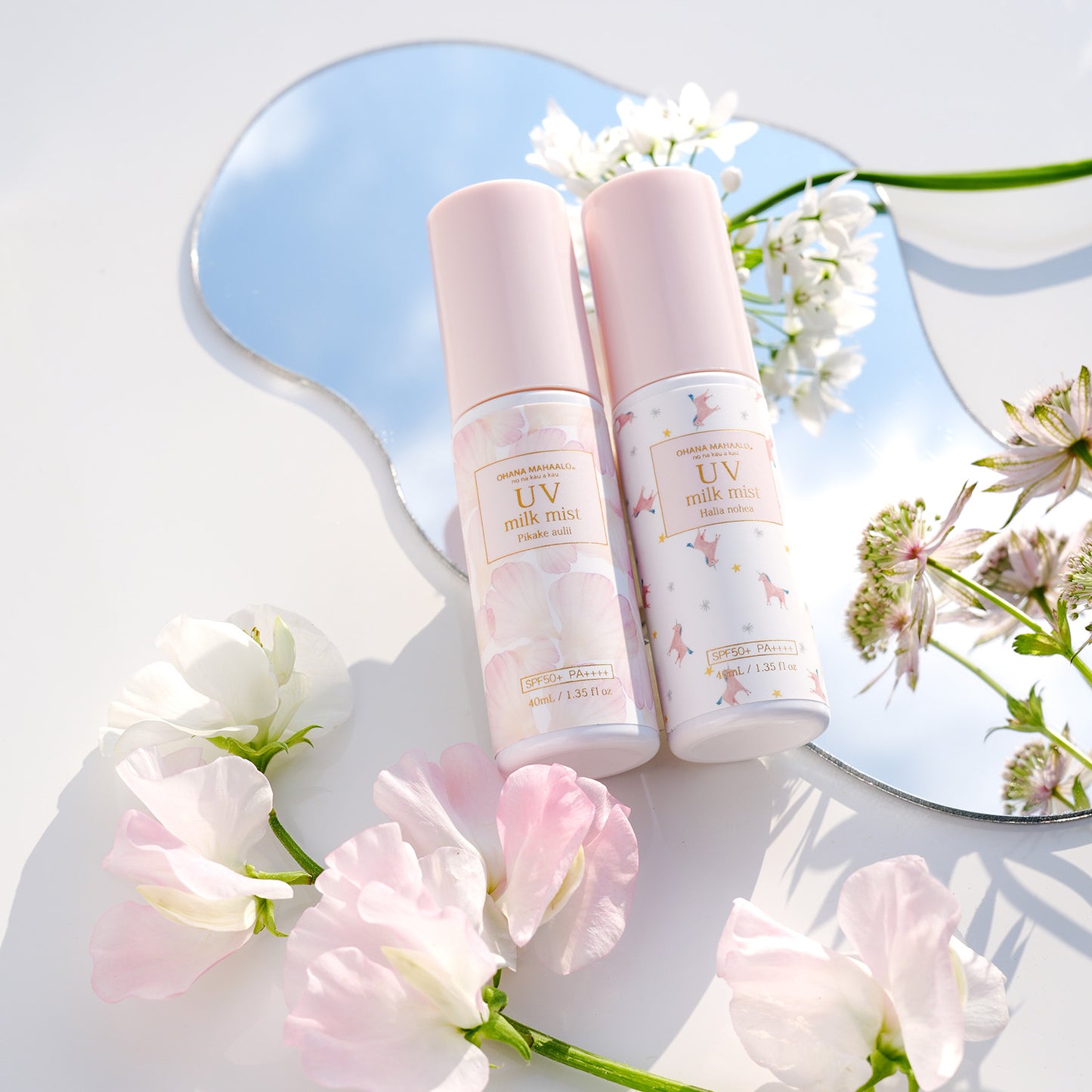 【3月17日12時発売】オハナ・マハロ　トーンアップ　UVミルクミスト〈ピカケ　アウリィ〉［日やけ止め］　40mL