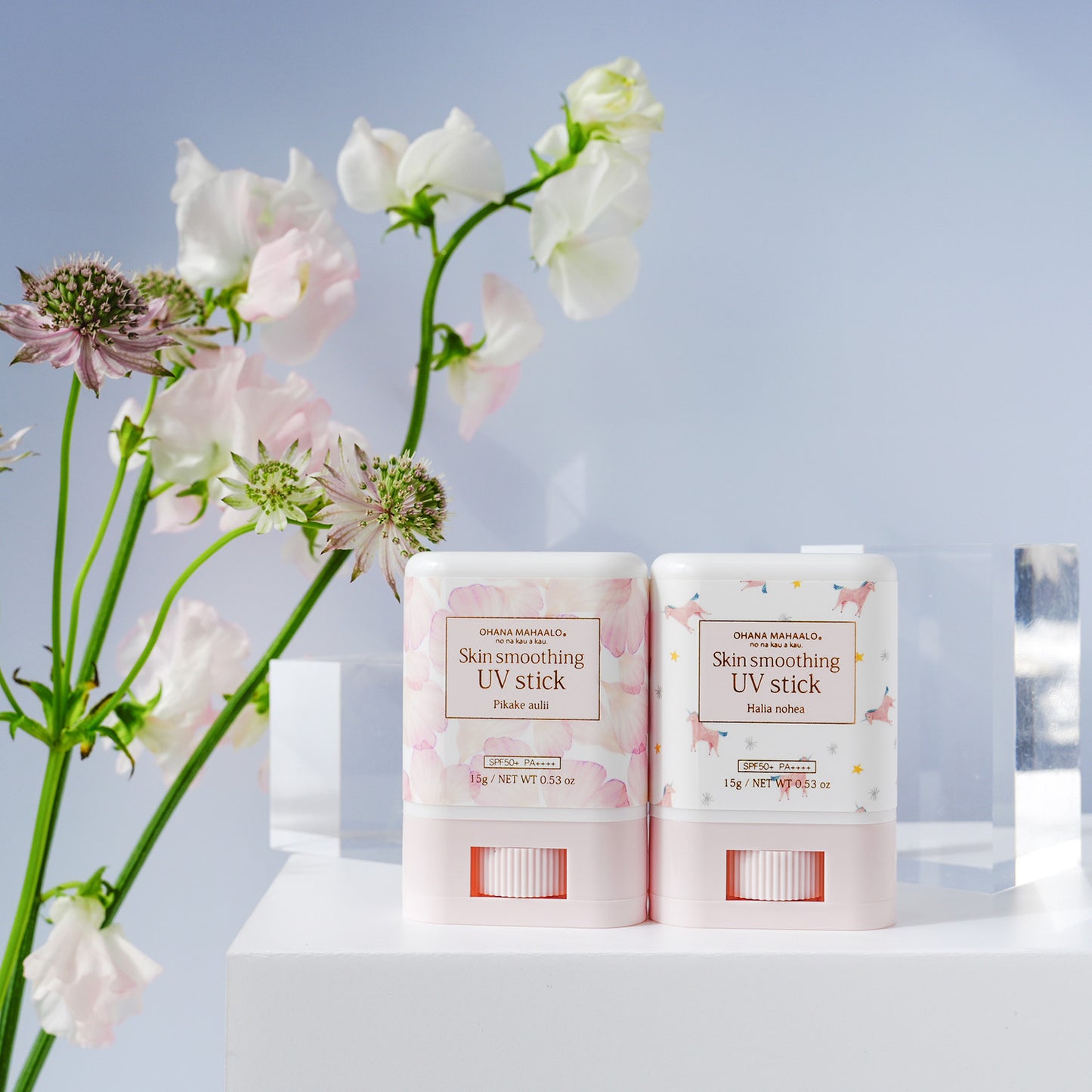 【3月17日12時発売】オハナ・マハロ　スキンスムージングUVスティック　ピカケ　アウリィ［日やけ止め］　15g