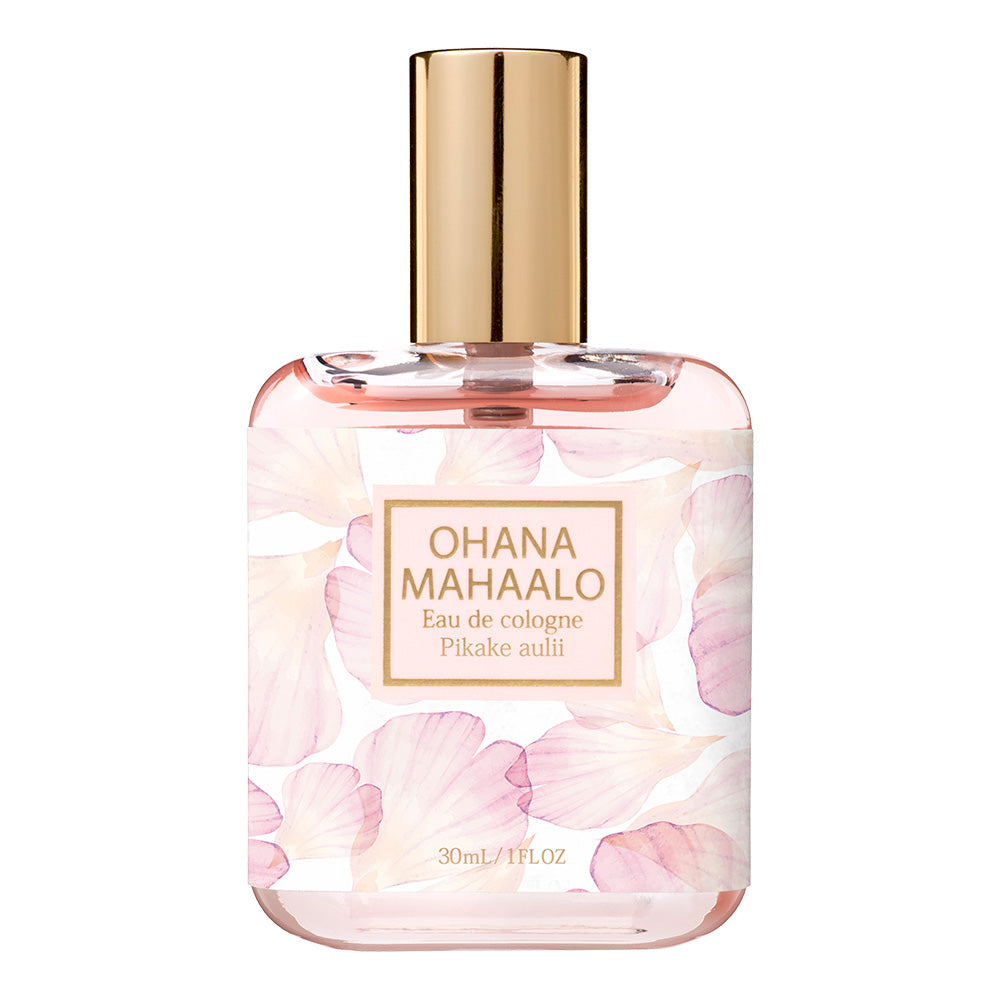 【10%OFF】オハナ・マハロ　サンクスギフト　オーデコロン＆ミニハンドクリーム　〈ピカケ　アウリィ〉　オーデコロン30mL/ハンドクリーム10g