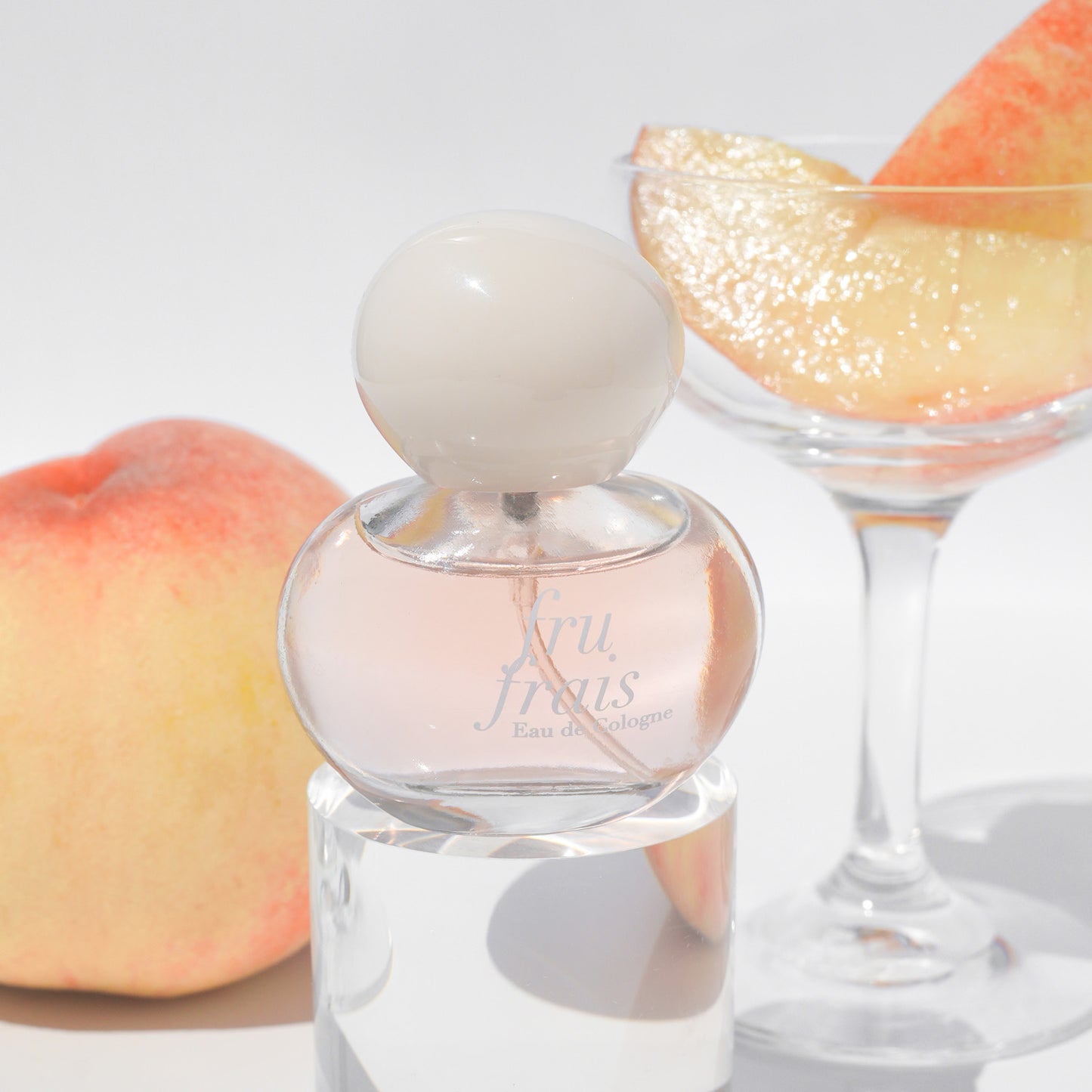 【7月10日12時発売】フルフレ　オーデコロン〈シェリーベル〉（ピーチの香り） 20mL