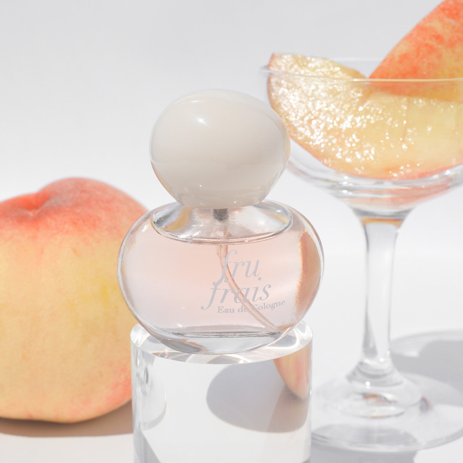 【7月10日12時発売】フルフレ　オーデコロン〈シェリーベル〉（ピーチの香り） 20mL