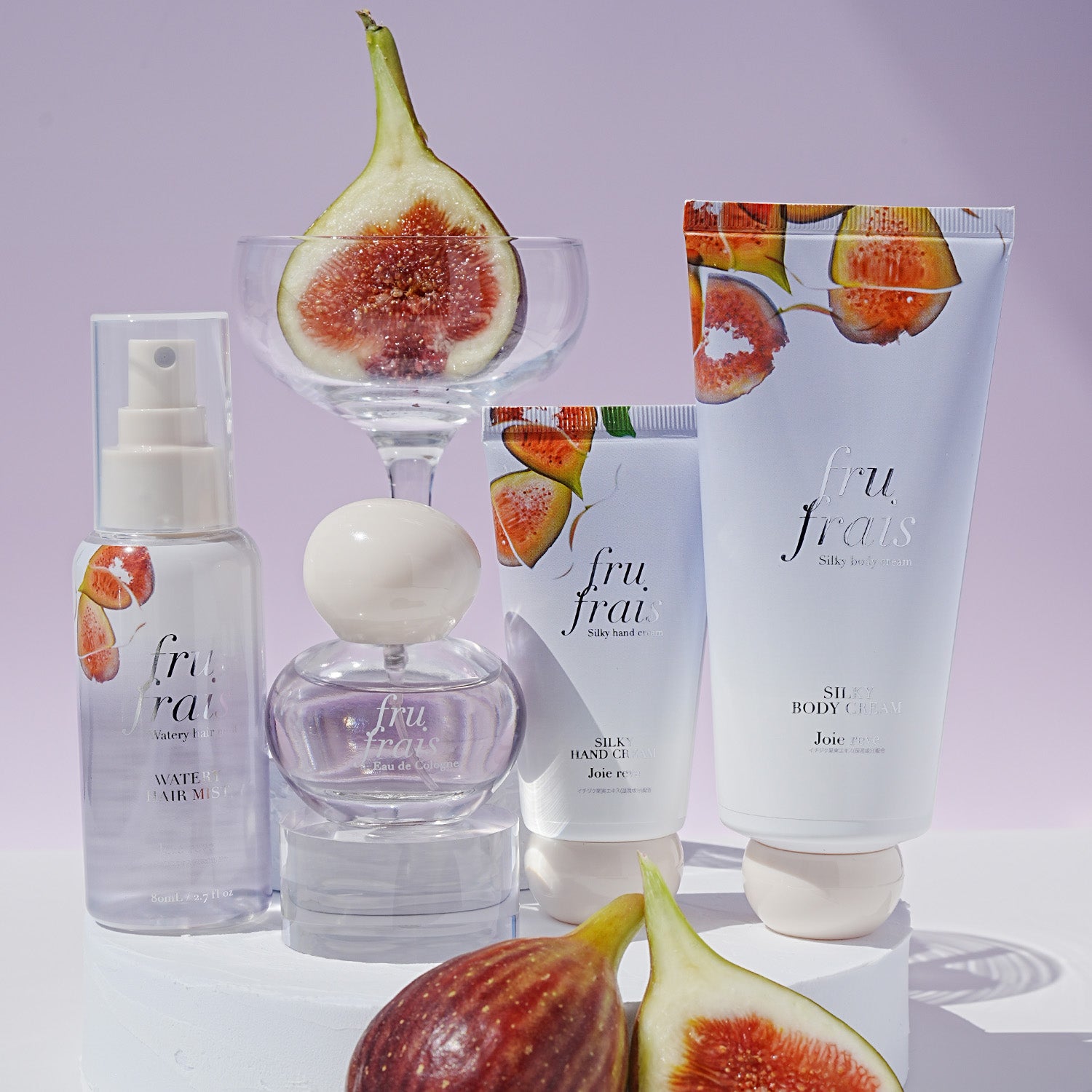 【9月24日12時発売】フルフレ　フレグランス　ウォータリーヘアミスト〈ジョワレーヴ〉（フィグの香り）80mL
