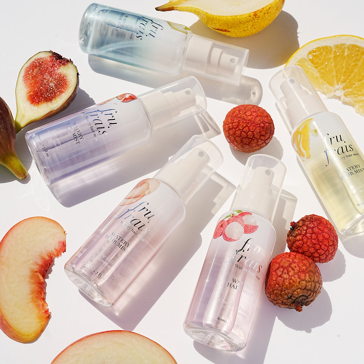 【9月24日12時発売】フルフレ　フレグランス　ウォータリーヘアミスト〈ジョワレーヴ〉（フィグの香り）80mL