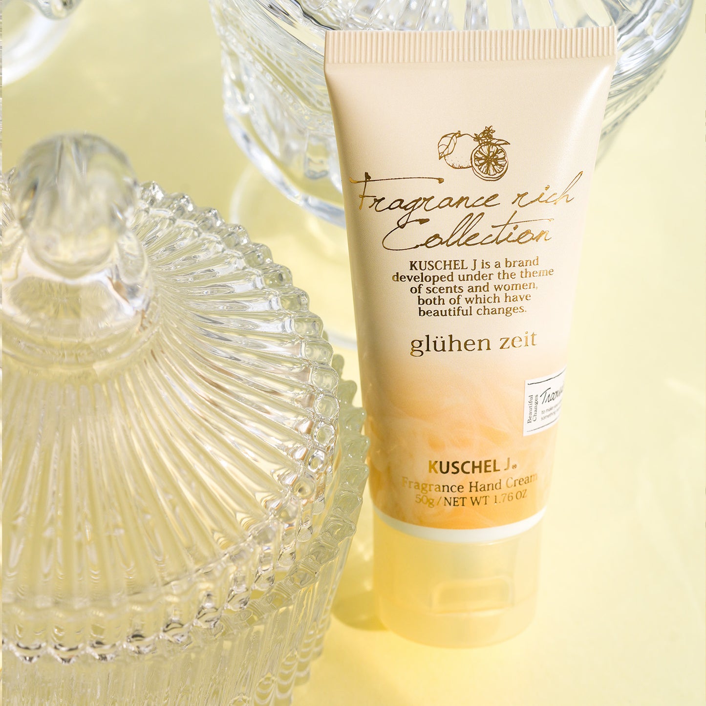 【10月20日12時発売】クシェルヨット　フレグランスリッチ　ハンドクリーム　グリューエン　ツァイト　50g