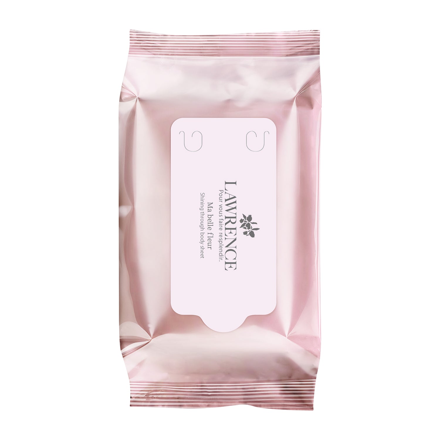 【3月9日12時発売】ロウレンス　シャイニングスルーボディシート　マベルフルール［ボディ用拭きとり化粧水］20枚入り