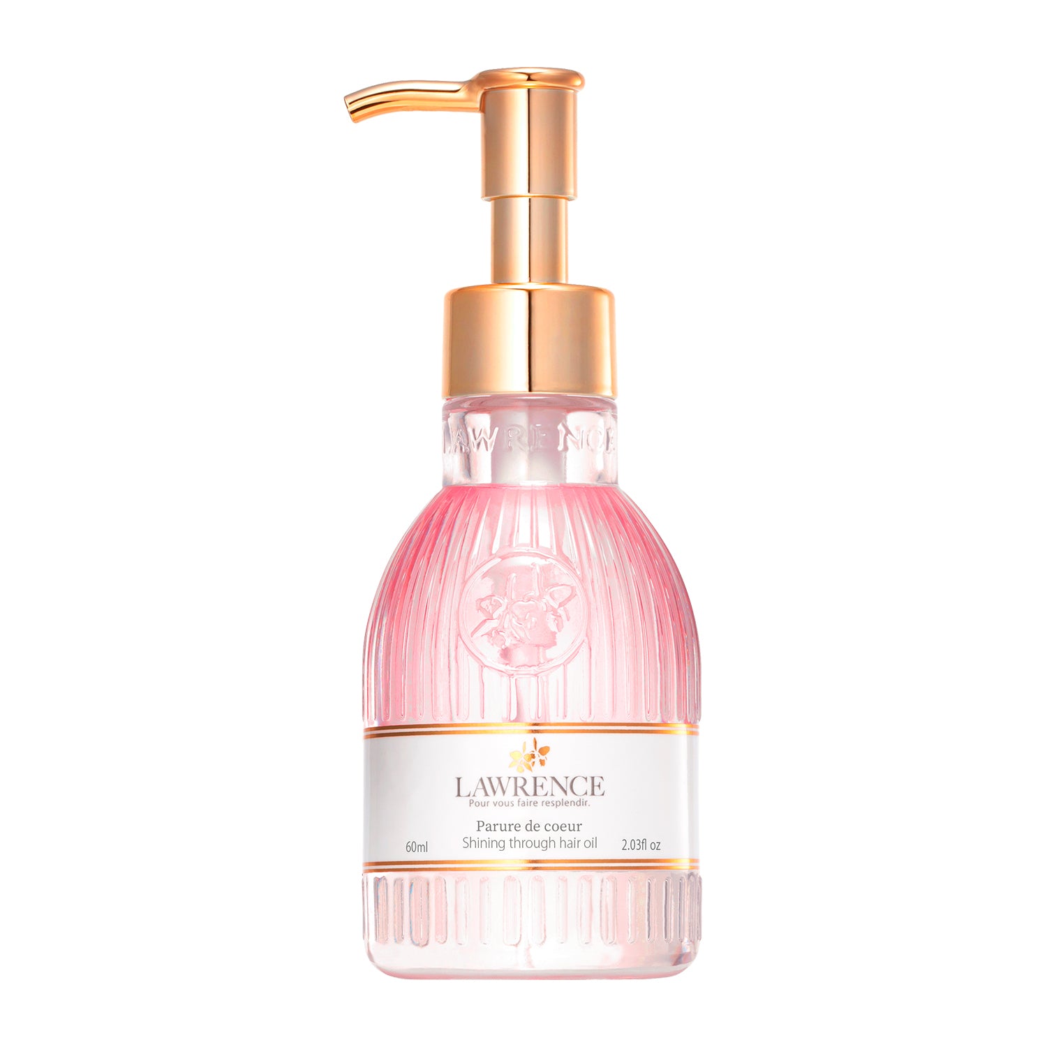 【8月7日12時発売】ロウレンス　シャイニングスルーヘアオイル　パリュールドゥクール（モイストタイプ）　60mL
