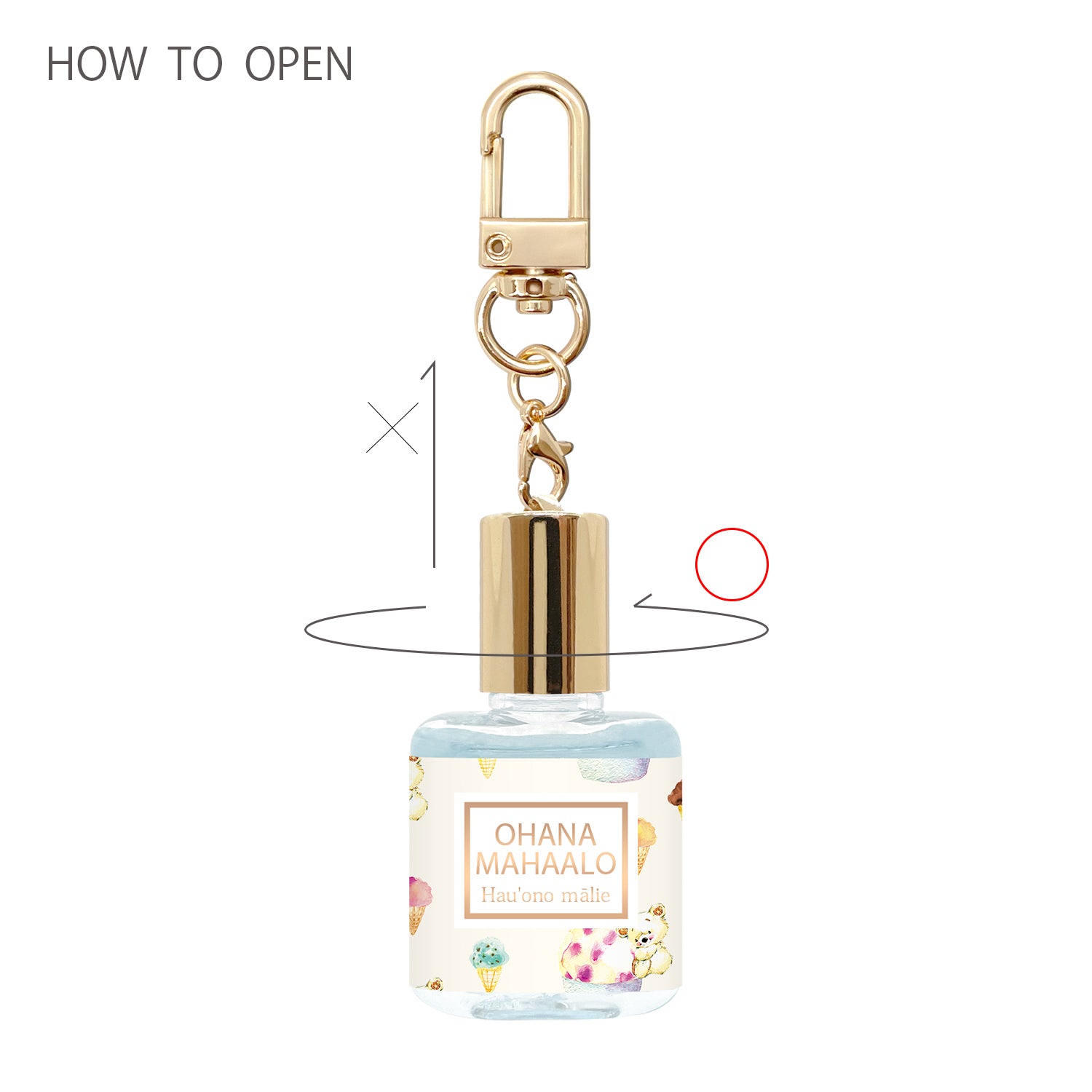 【5月11日12時発売】オハナ・マハロ　babyオーデコロン　〈ハウオノ　マーリエ〉　10mL