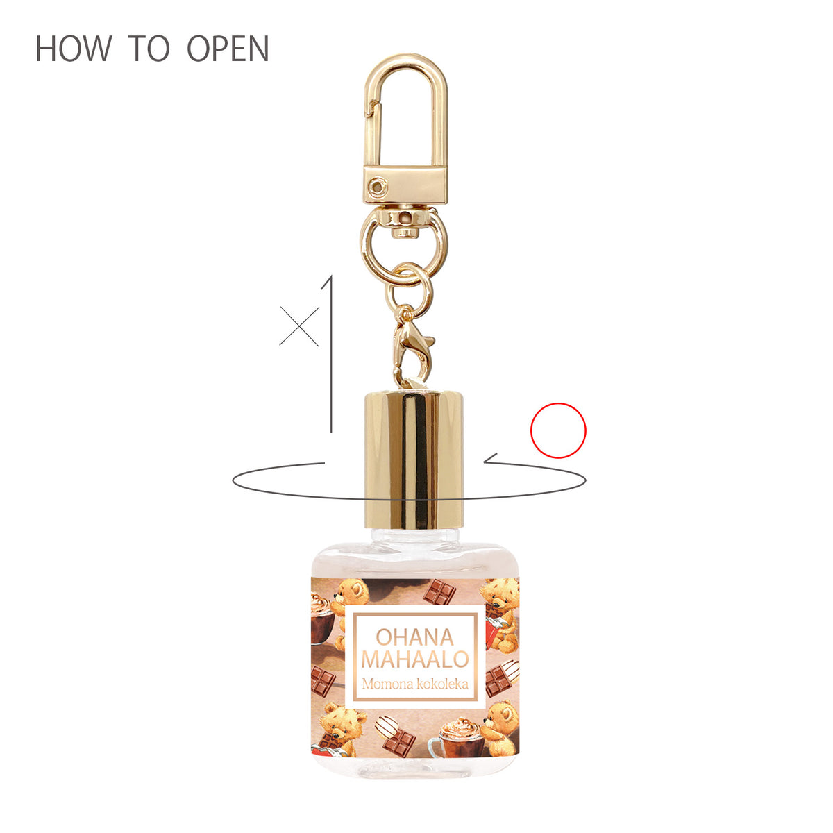 【10月14日12時発売】オハナ・マハロ　babyオーデコロン　〈モモナ　ココレカ〉　10mL