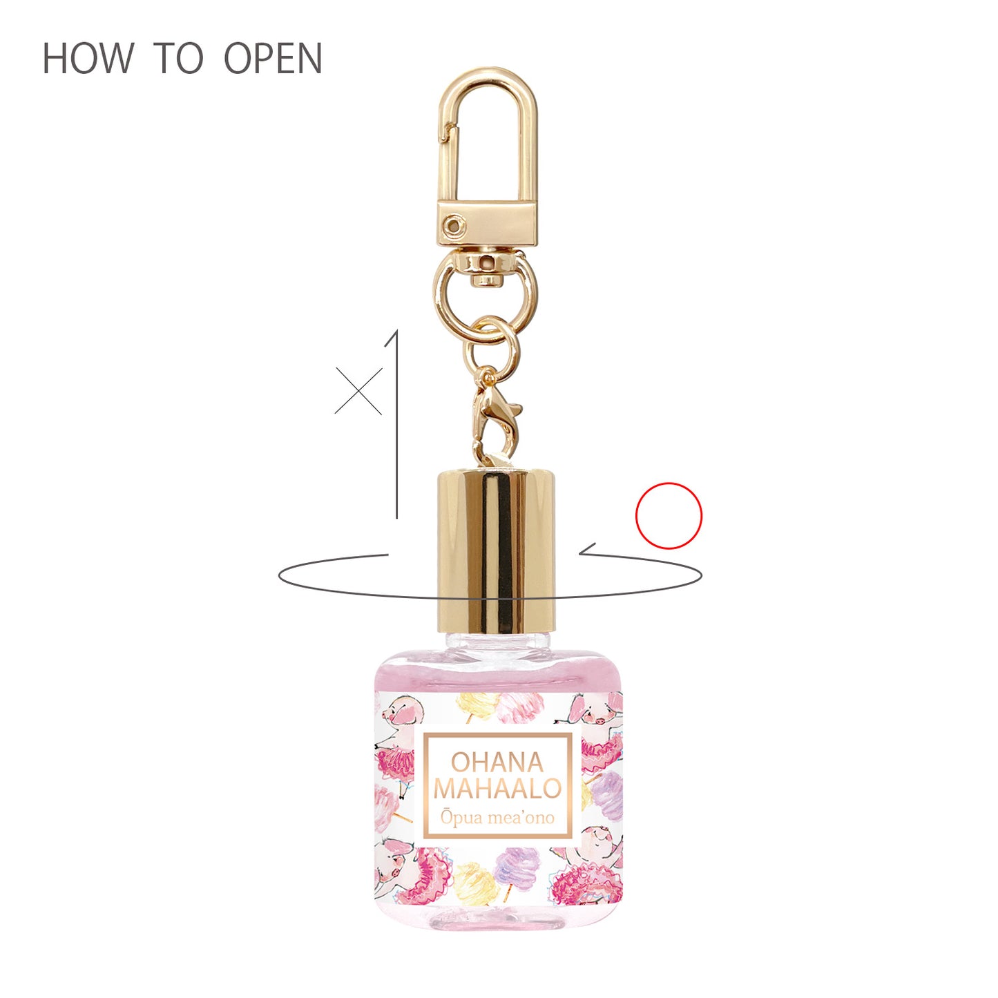 【12月24日12時発売】オハナ・マハロ　babyオーデコロン〈オプア　メアオノ〉　10mL