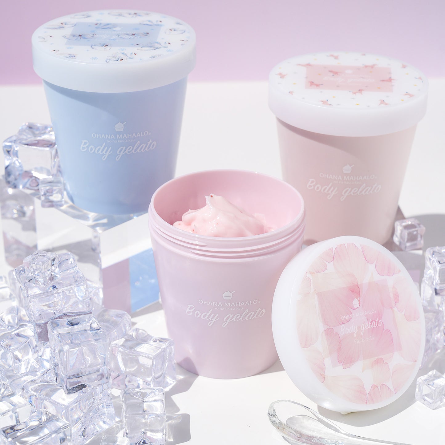 【6月18日12時発売】オハナ・マハロ　フレグランス　ボディジェラート　ピカケ　アウリィ　［ボディジェルクリーム］　120g