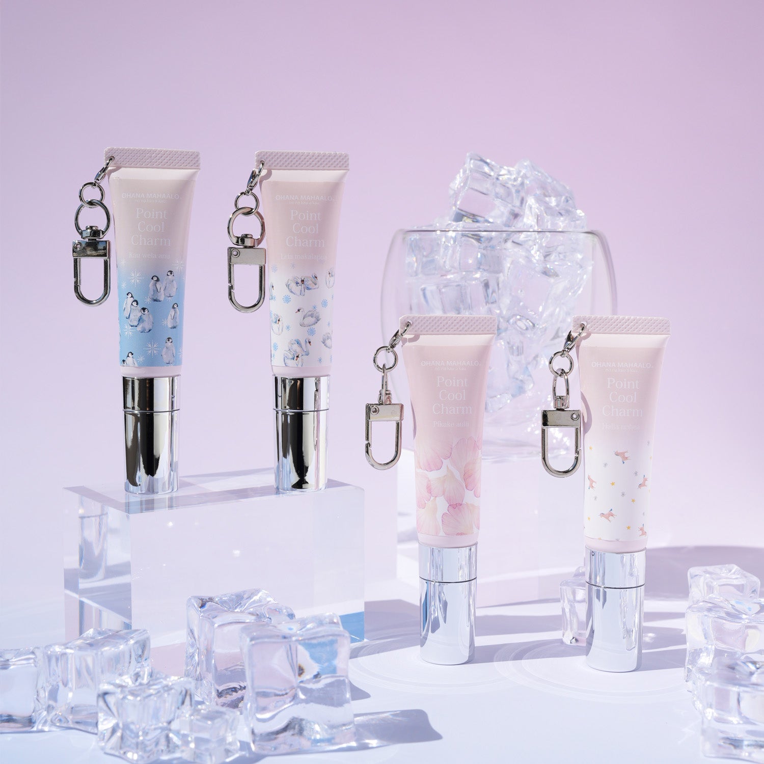 【3月31日12時発売】オハナ・マハロ　フレグランス　ポイントクールチャーム〈カウウェラアヌ〉［首用保湿ジェル］　10g